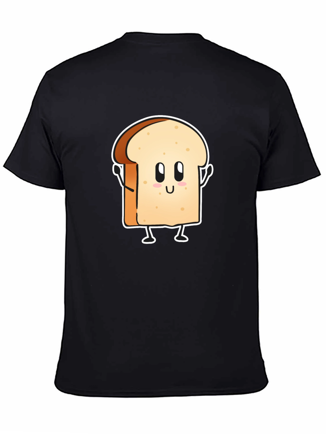Funny Toast Cartoon Graphic Tee