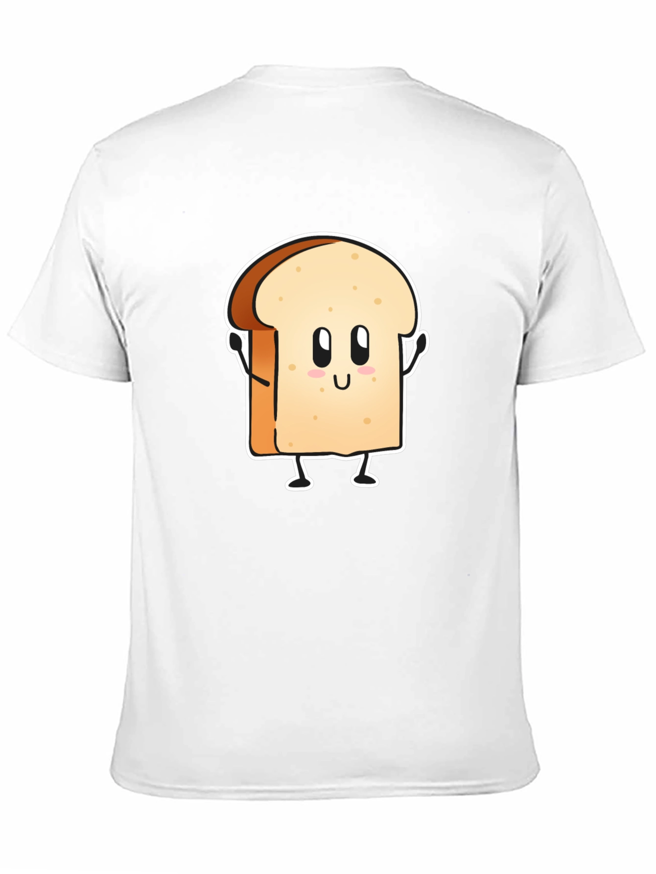 Funny Toast Cartoon Graphic Tee