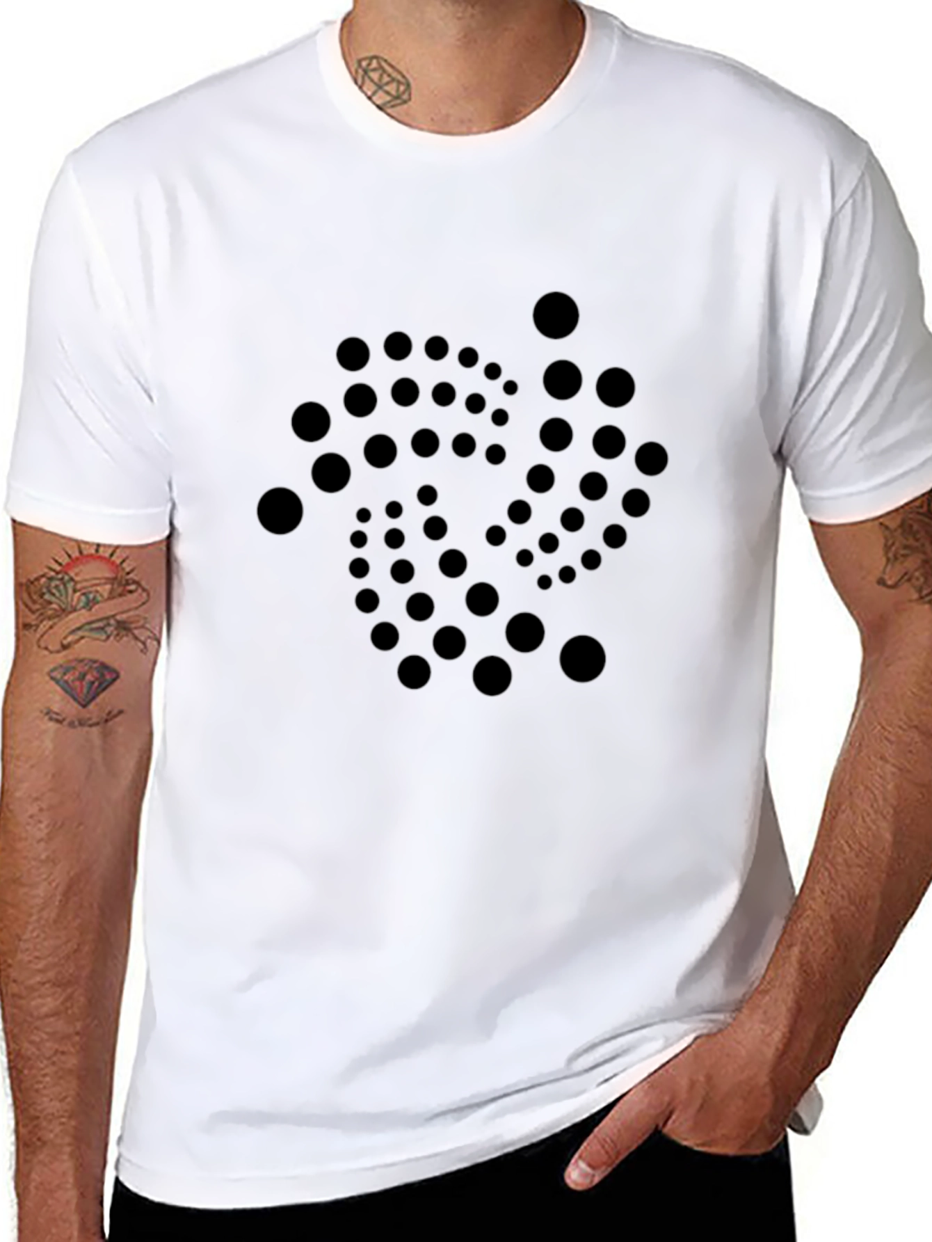 IOTA Crypto Black T-Shirt