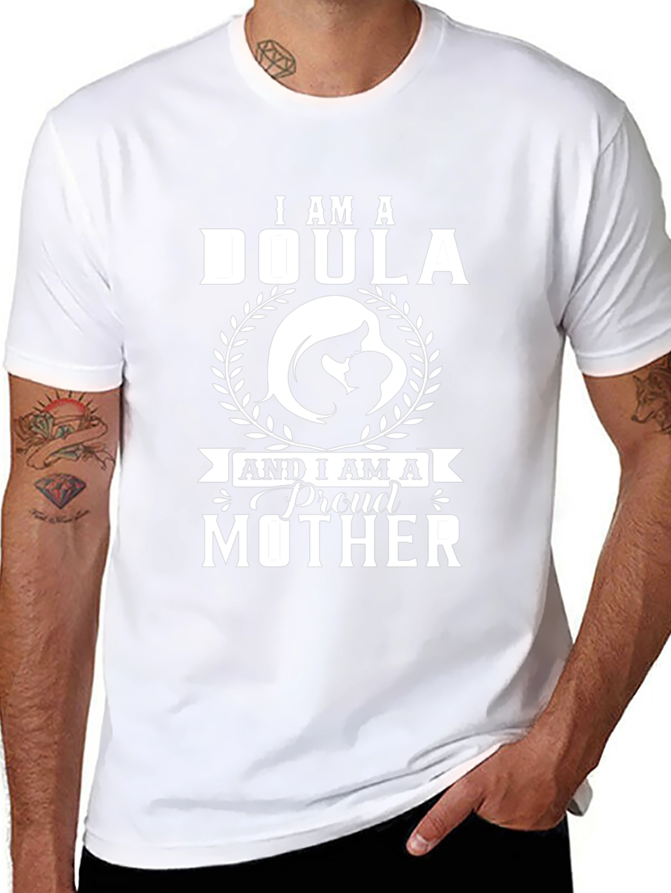 I Am A Doula & Proud Mother T-Shirt
