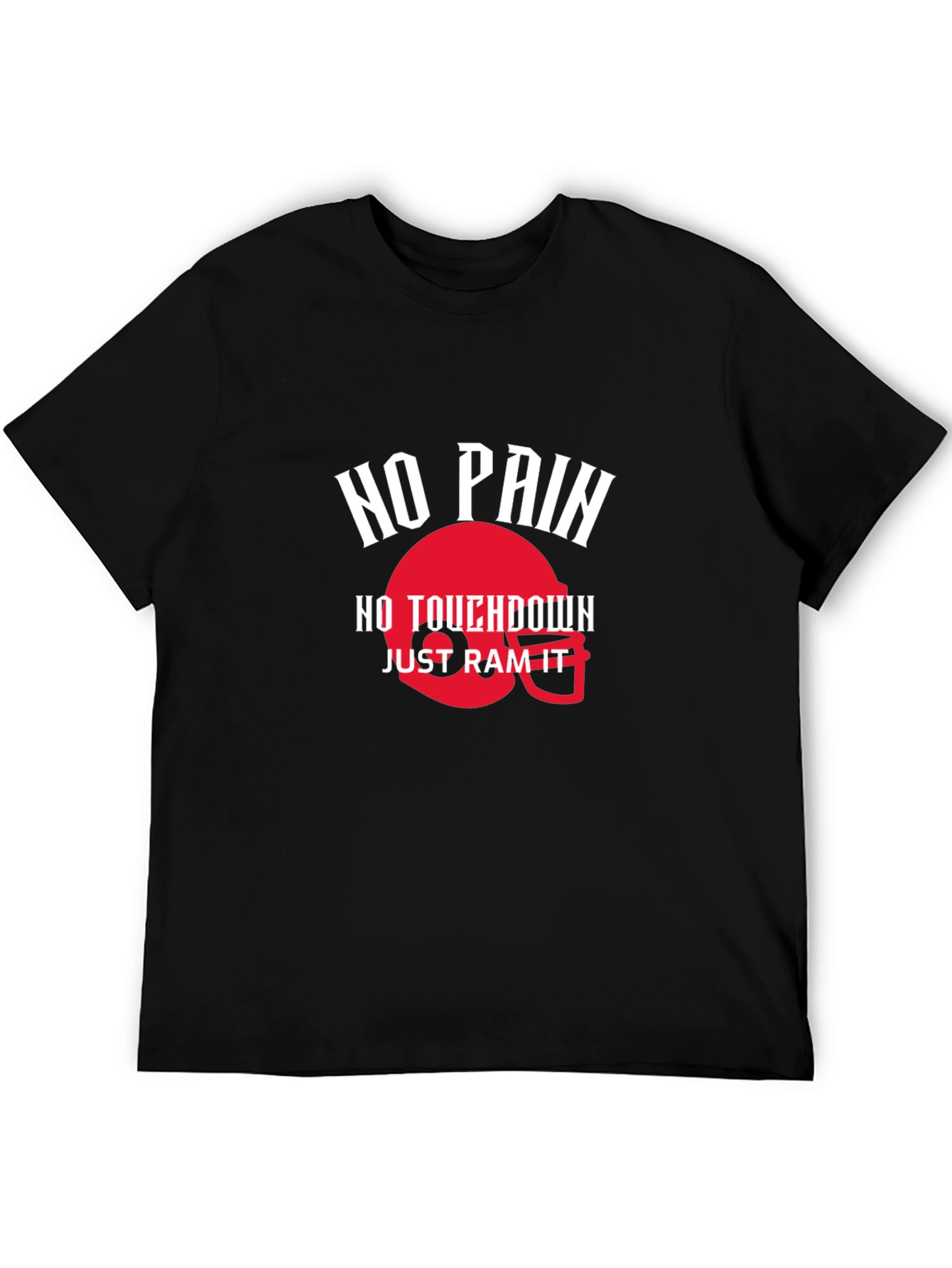 No Pain No Touchdown Graphic Tee