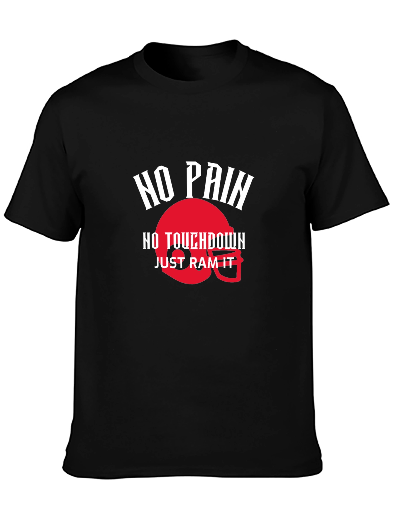 No Pain No Touchdown Graphic Tee