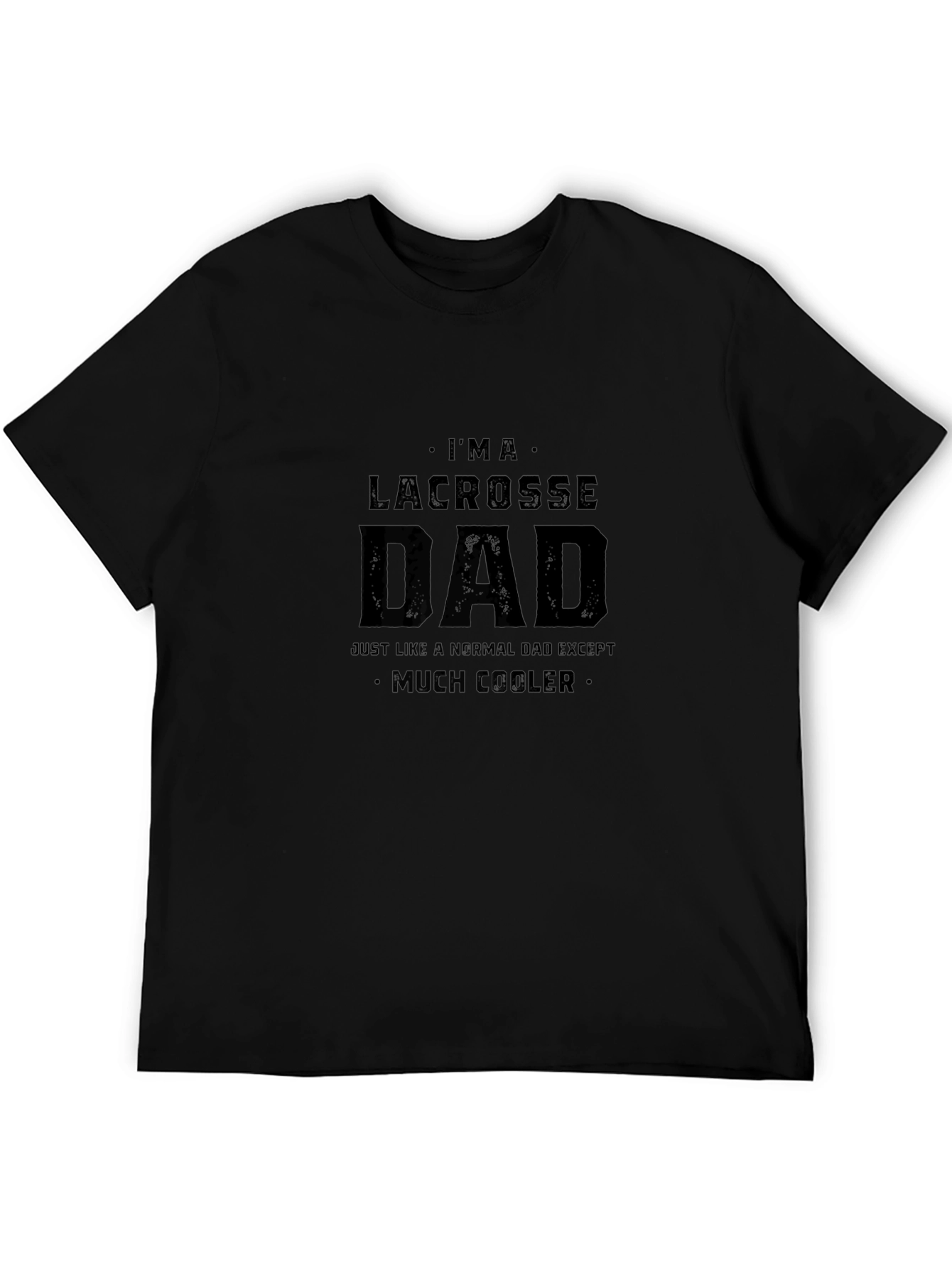 Lacrosse Dad Graphic Tee - Cool Dad Shirt