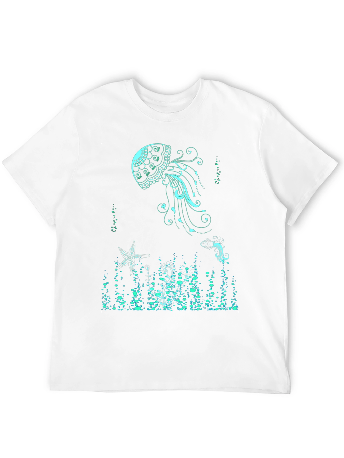 Jellyfish Graphic T-Shirt - Black