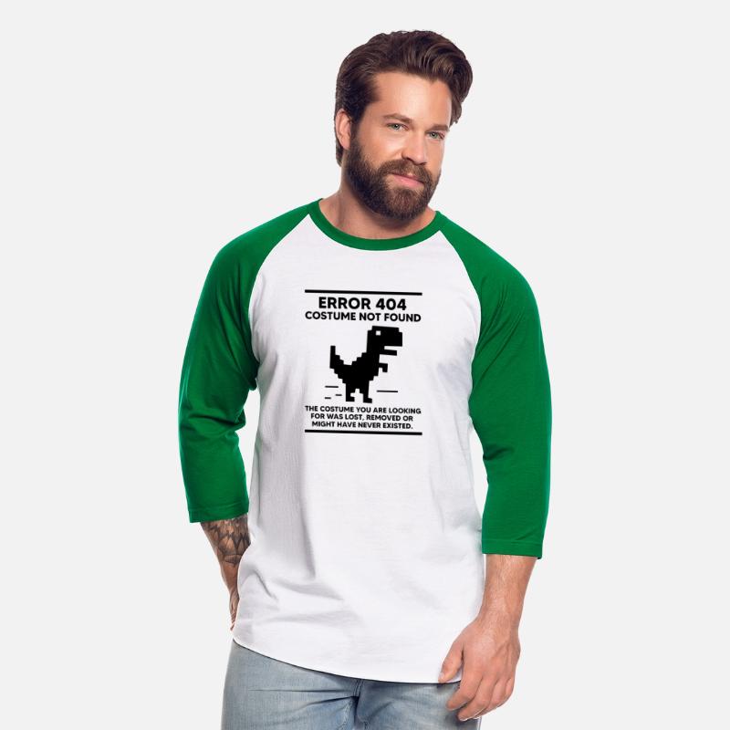 Halloween Error 404 Costume Not Found Coding Shirt