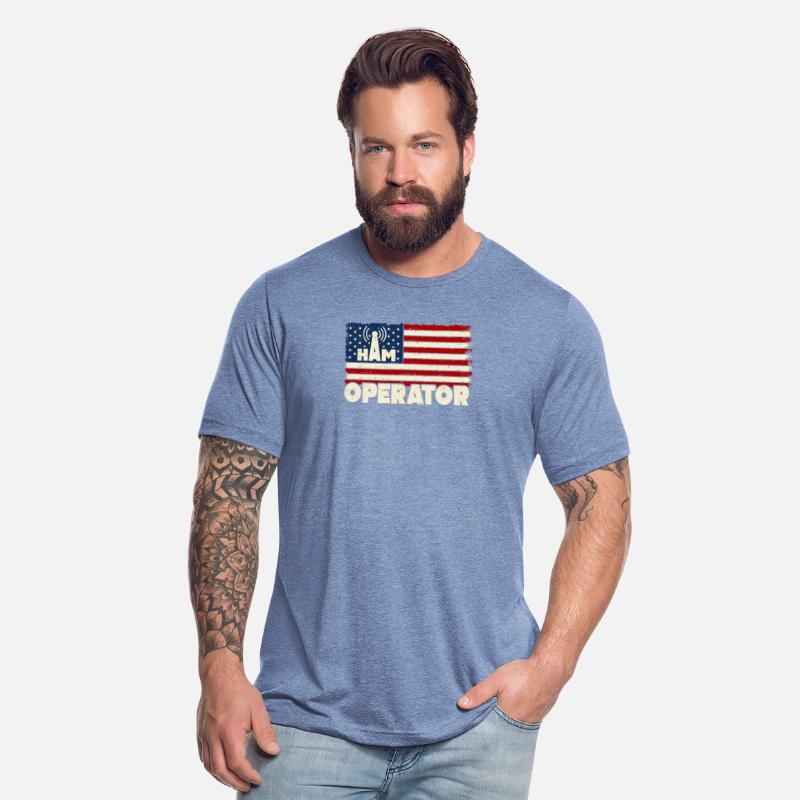 Ham Operator US Flag