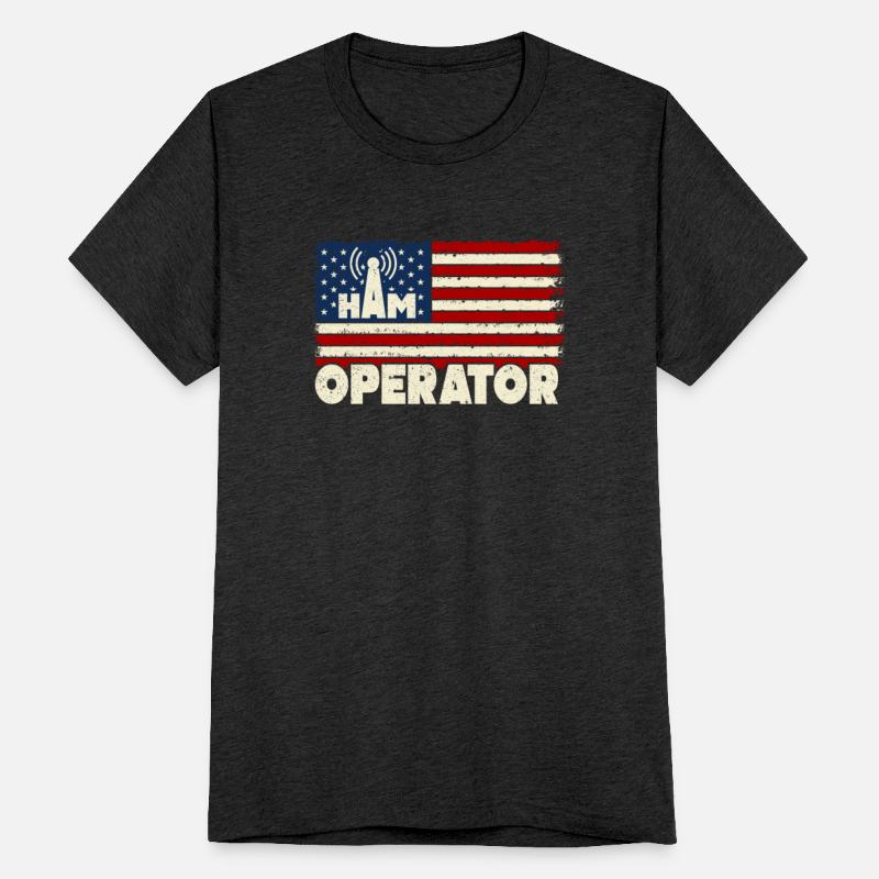 Ham Operator US Flag