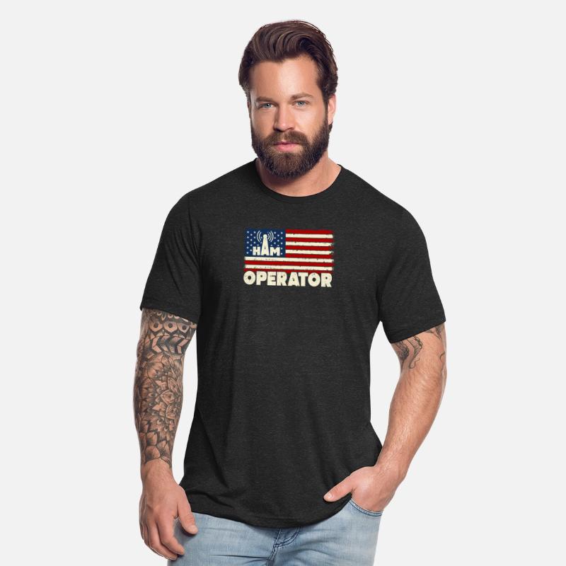 Ham Operator US Flag