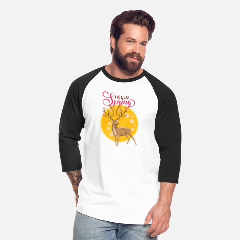 Hello Spring with cute deer