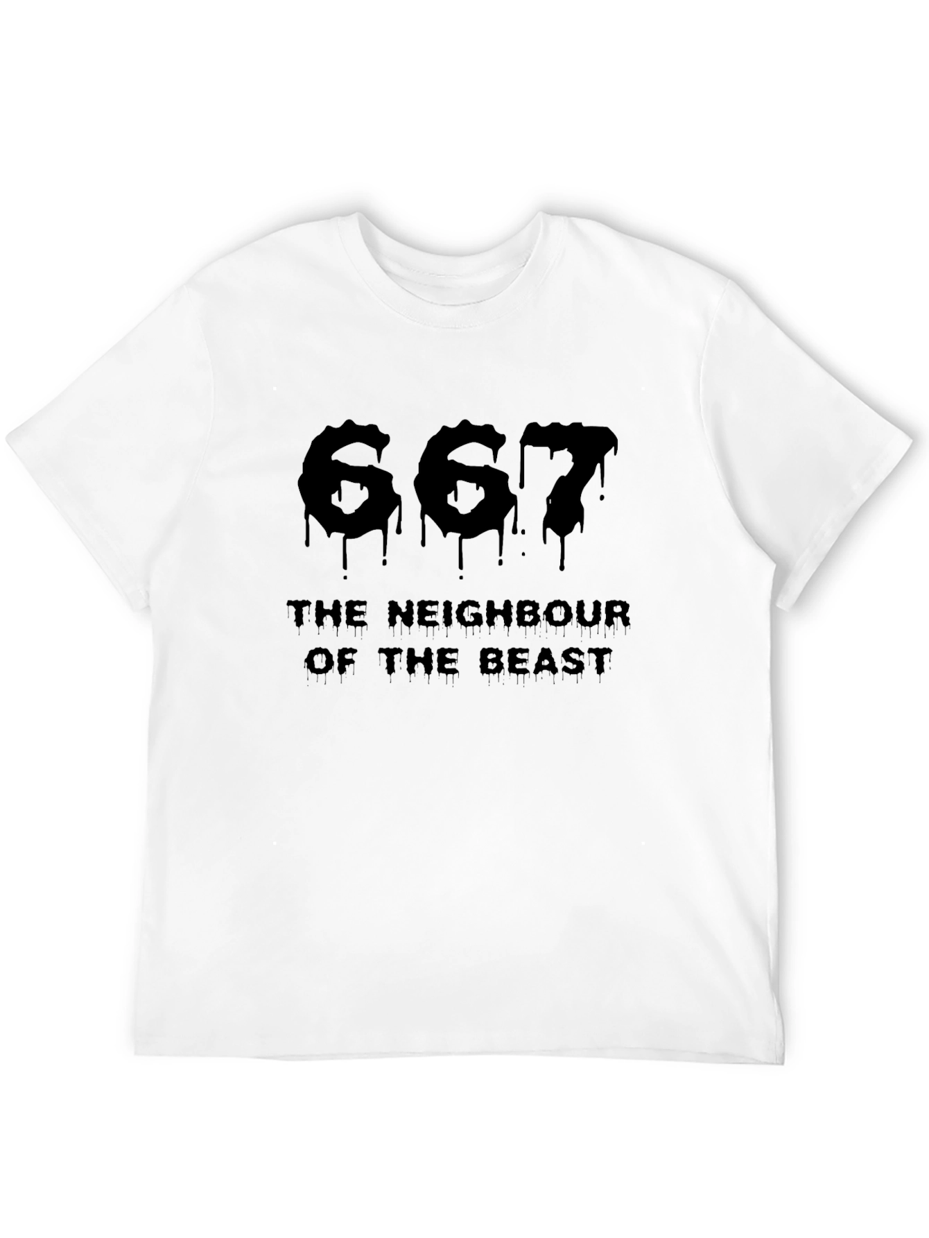 667 Neighbour of the Beast Black T-Shirt