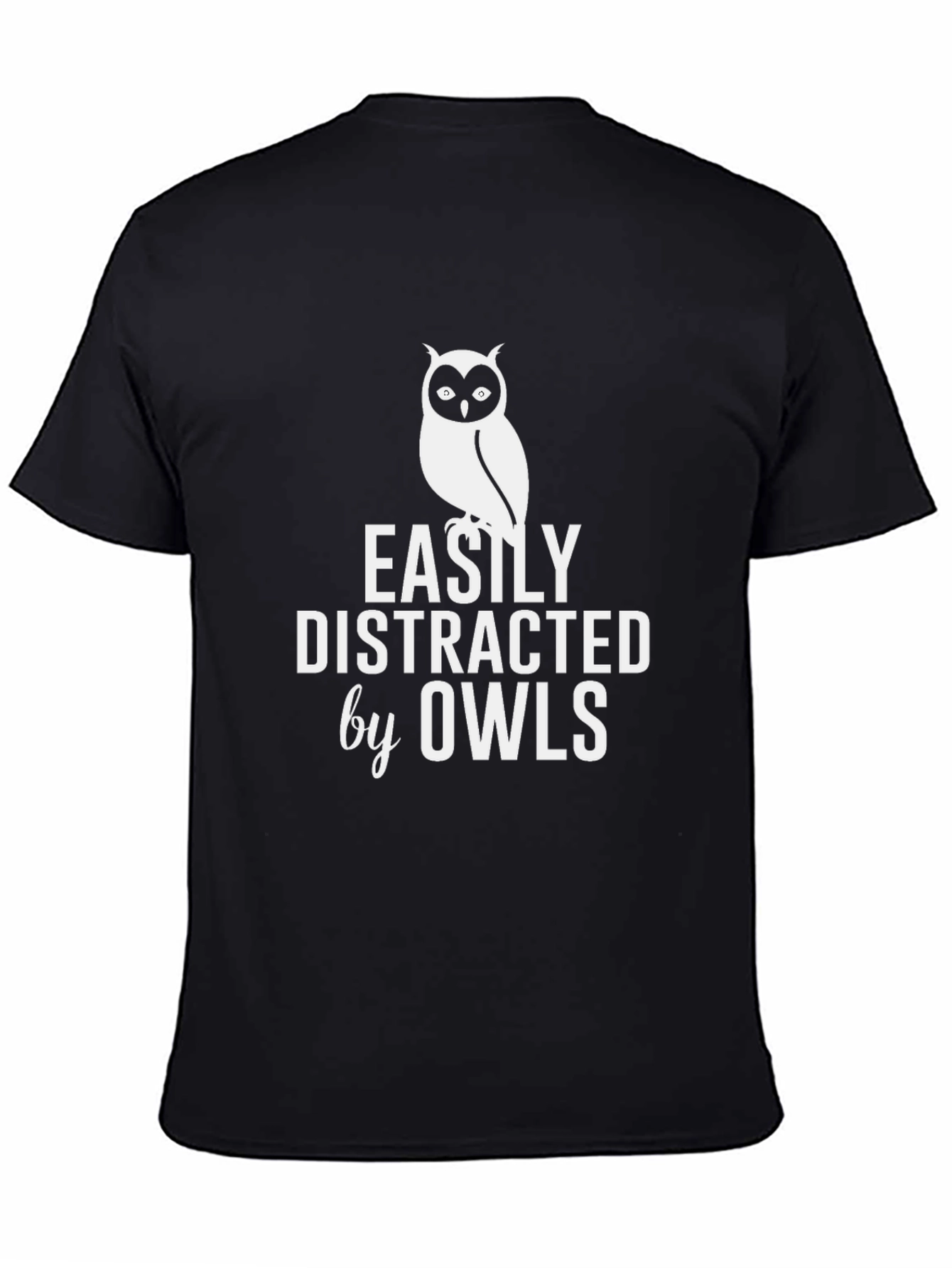 Easily Distracted by Owls Graphic Tee