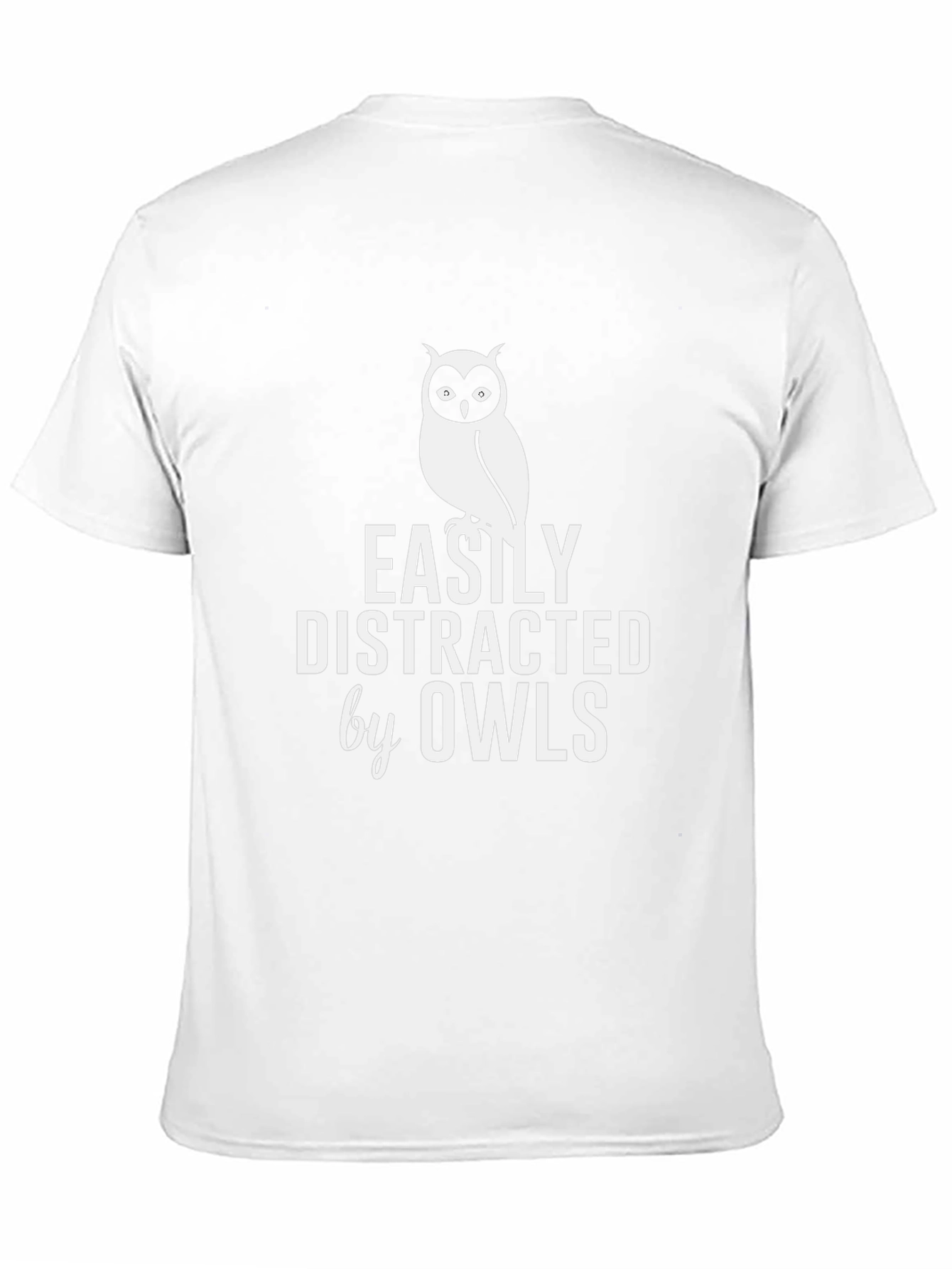 Easily Distracted by Owls Graphic Tee