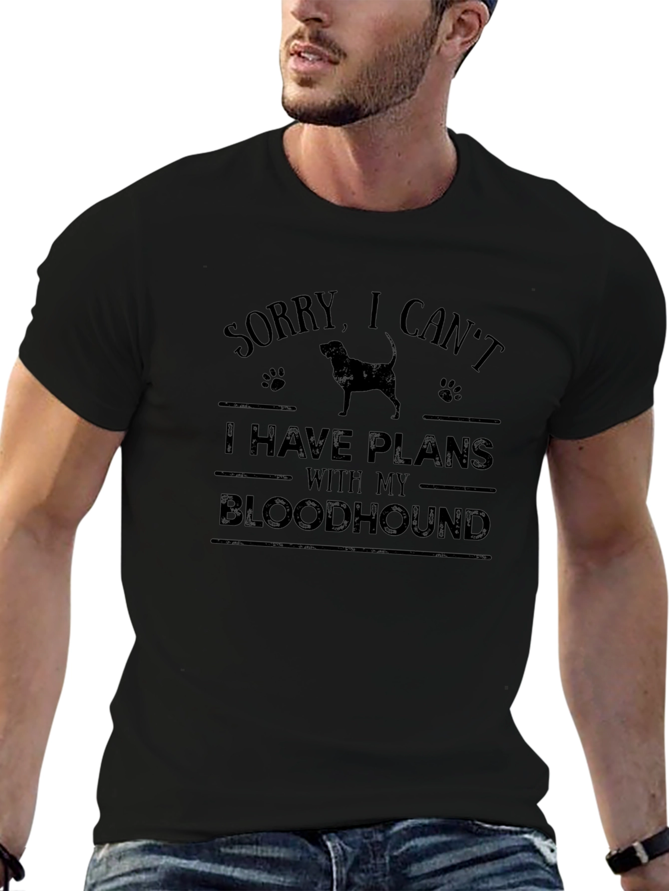 Sorry I Cant Bloodhound T-Shirt