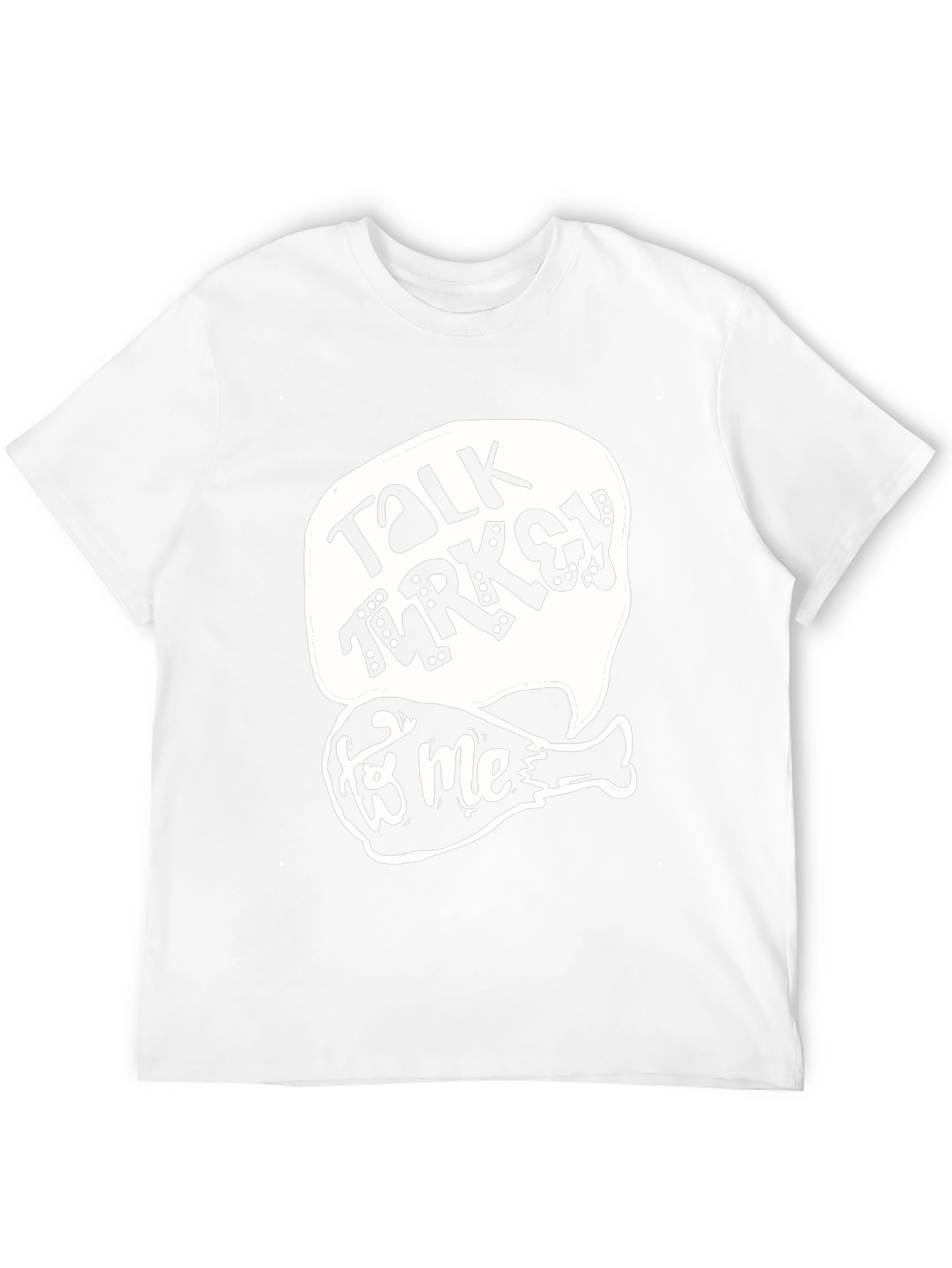 Talk Turkey To Me Black Graphic Tee