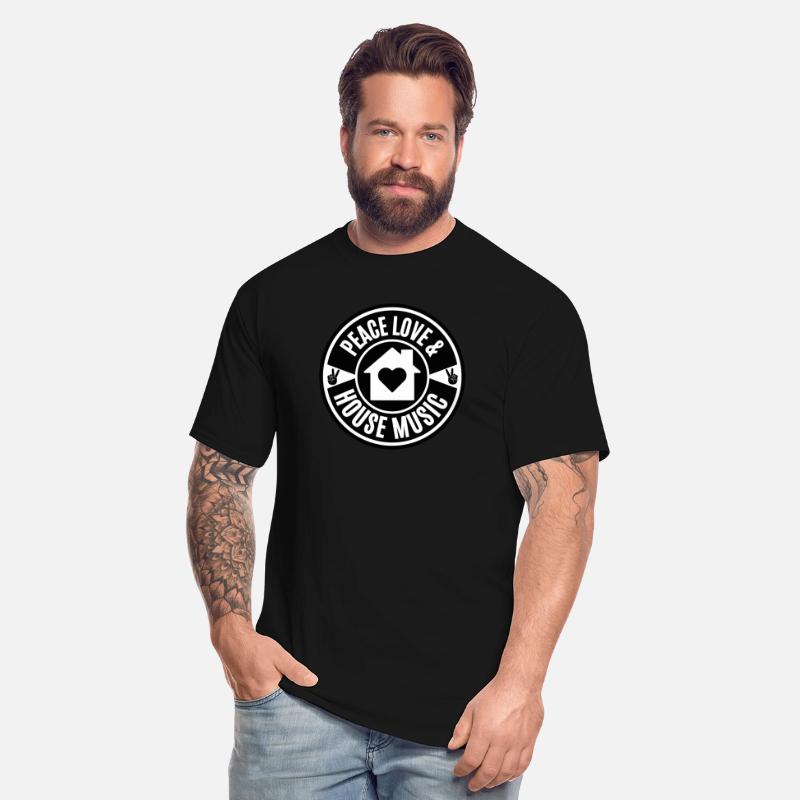 HOUSE MUSIC - Peace & Love (Black)
