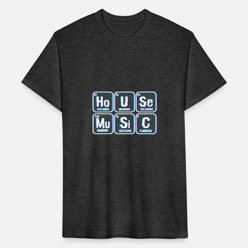 House Music Chemistry Elements Vaporwave EDM House