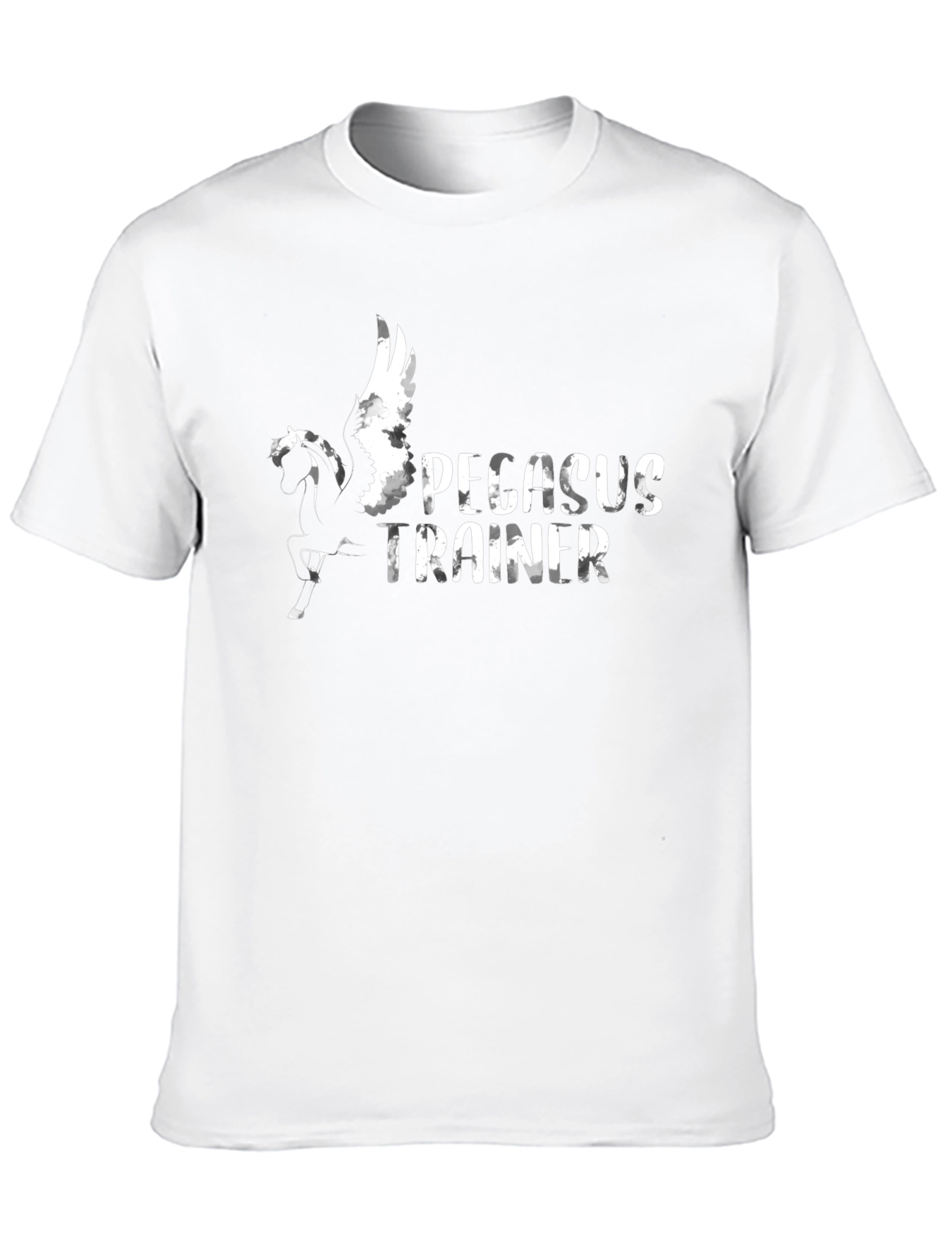 Pegasus Trainer Black T-Shirt