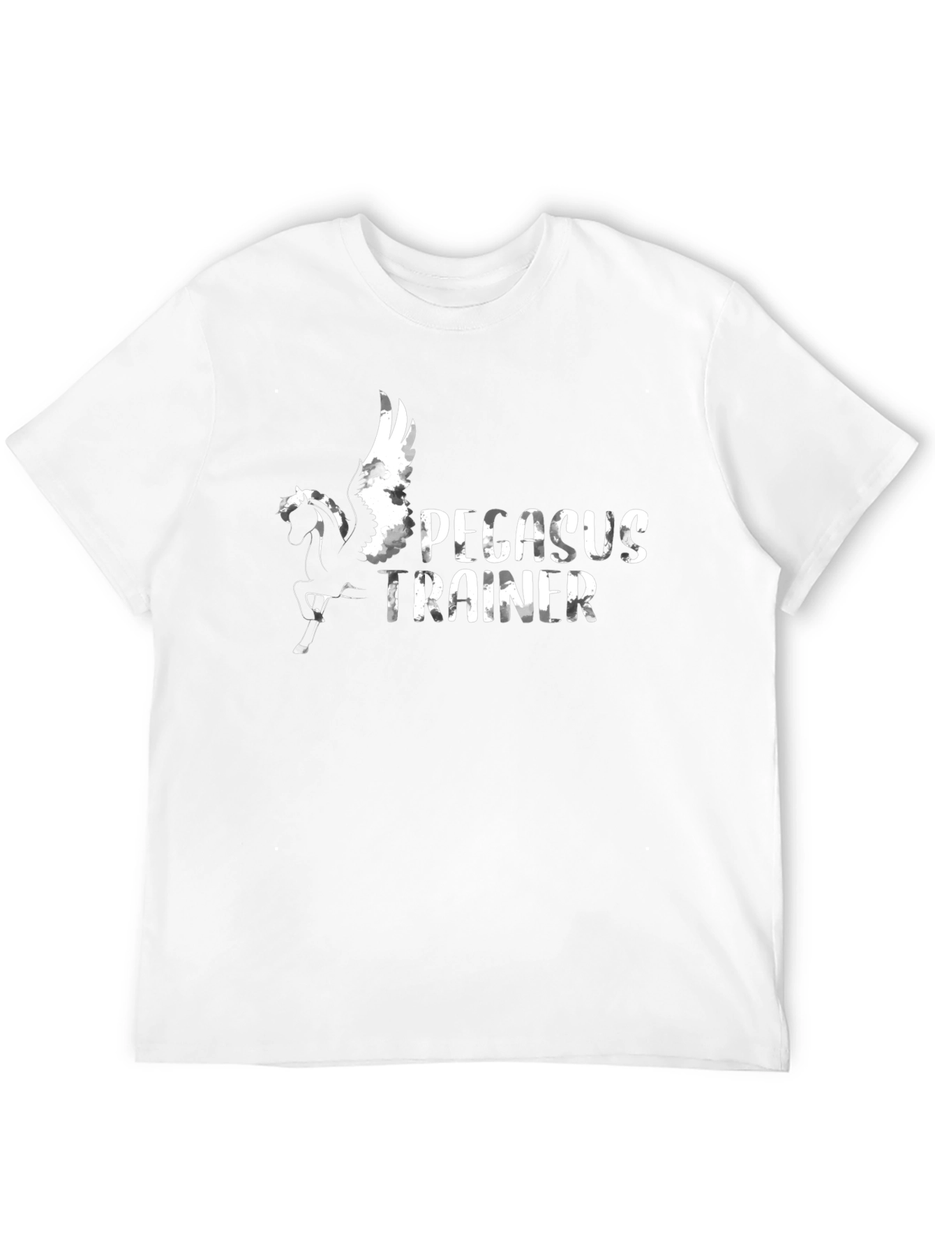 Pegasus Trainer Black T-Shirt