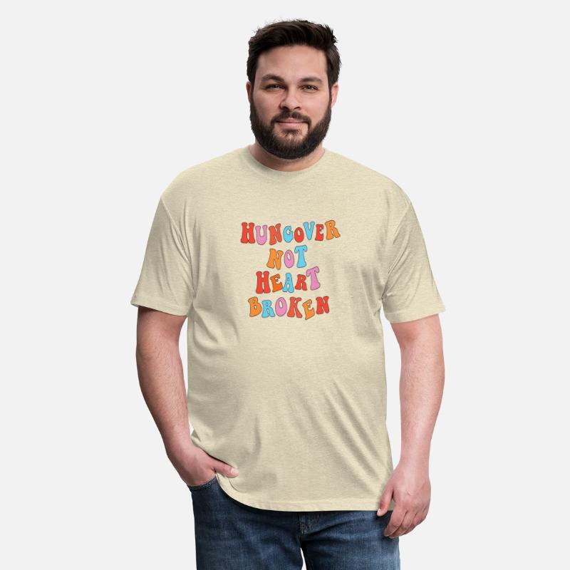 Hungover Not Heart Broken Words On Back Aesthetic