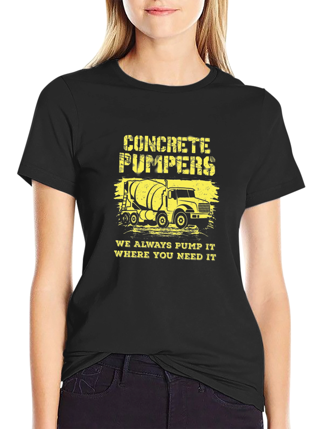 Concrete Pumpers T-Shirt - Construction Crew Apparel