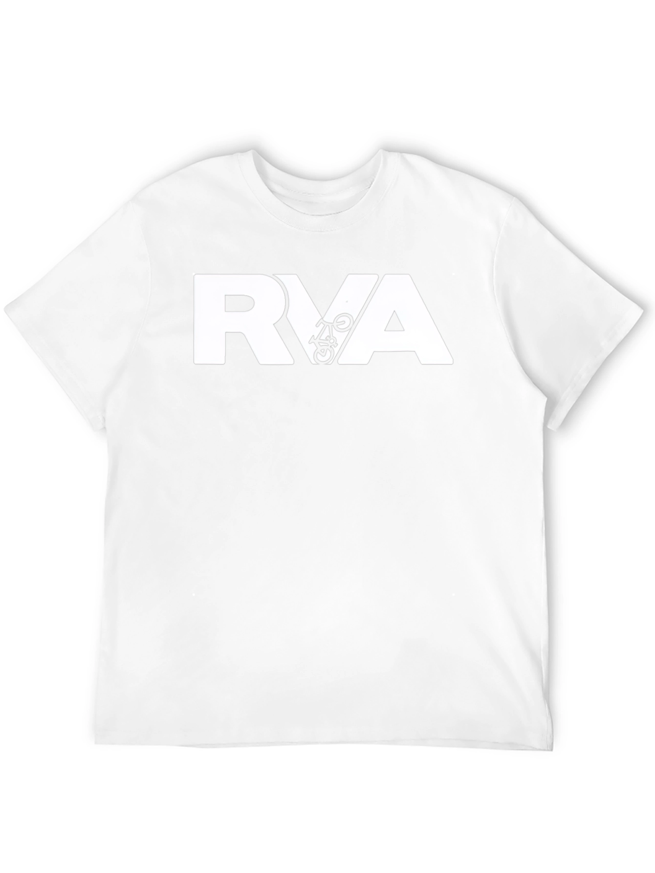 RVA Bike Graphic Tee - Black Cotton Blend