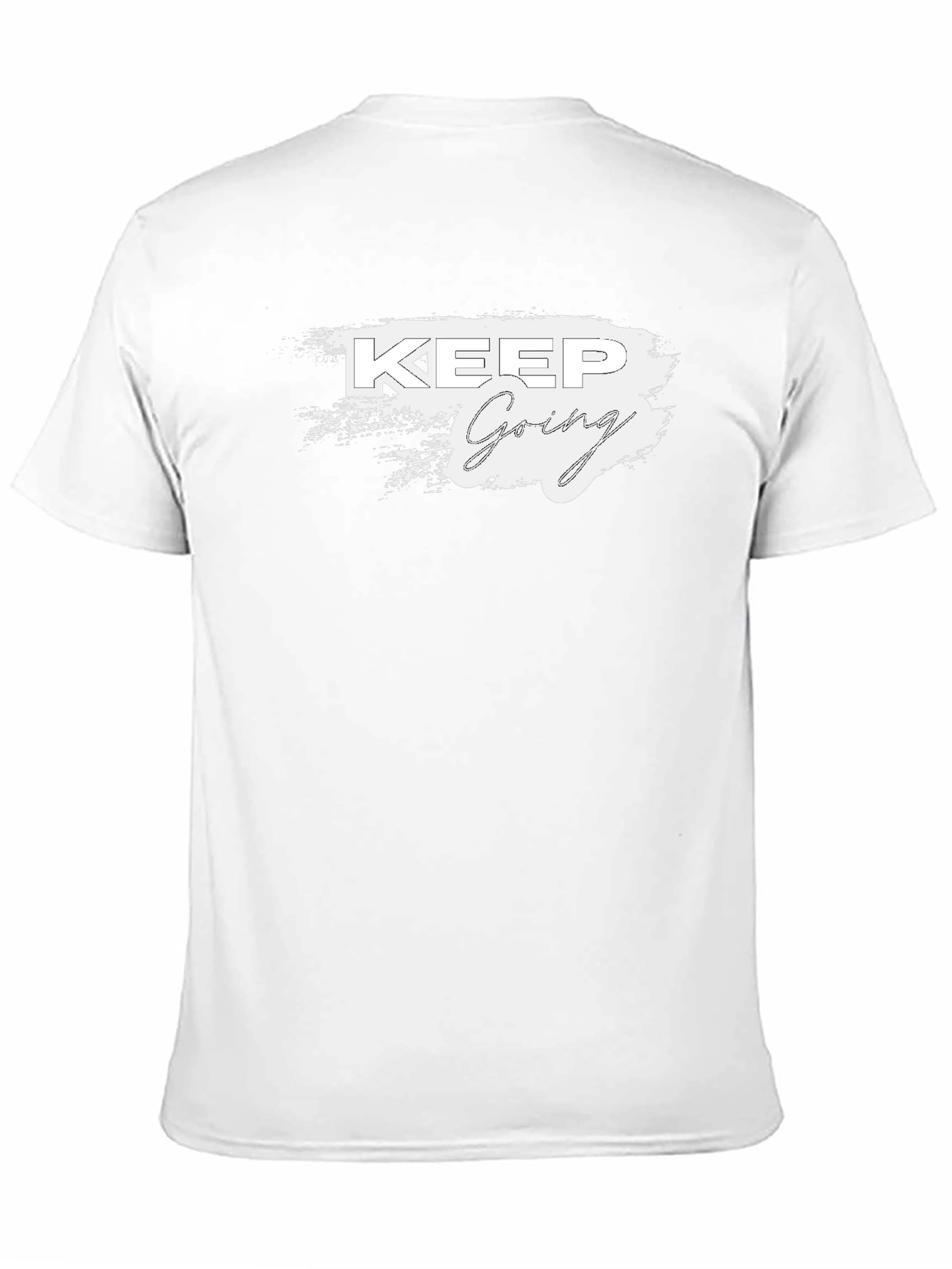 Keep Going Graphic T-Shirt - Motivational Design