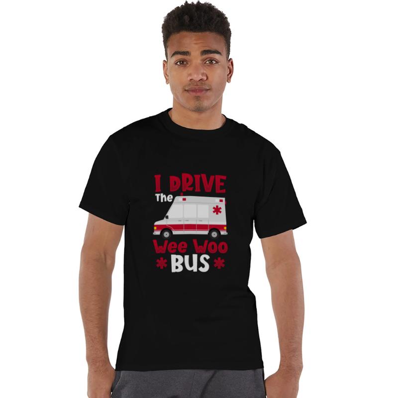 I Drive The Wee Woo Bus Ambulance Driver Paramedic