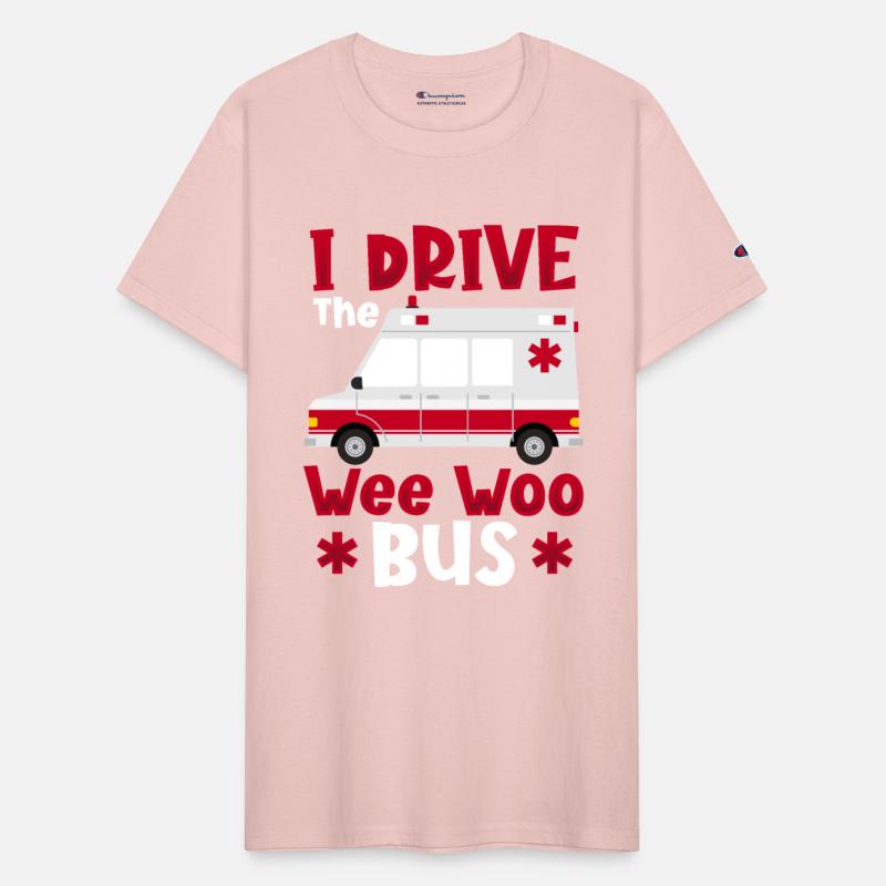 I Drive The Wee Woo Bus Ambulance Driver Paramedic