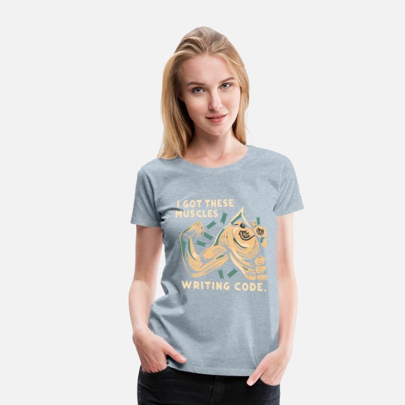 I Got These Muscles Writing Code gift for men wome