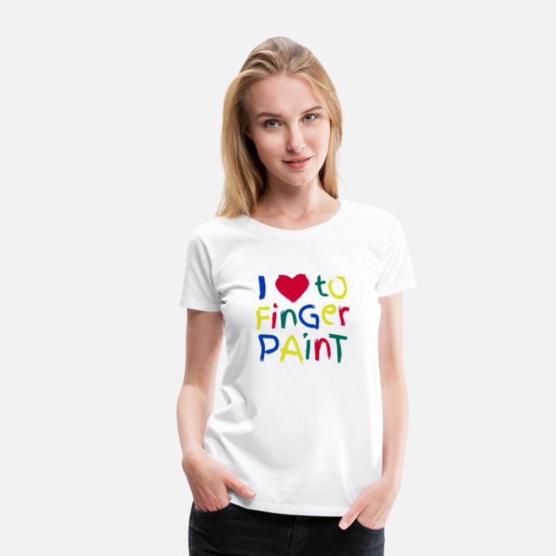 I Love To Finger Paint I'm Paint
