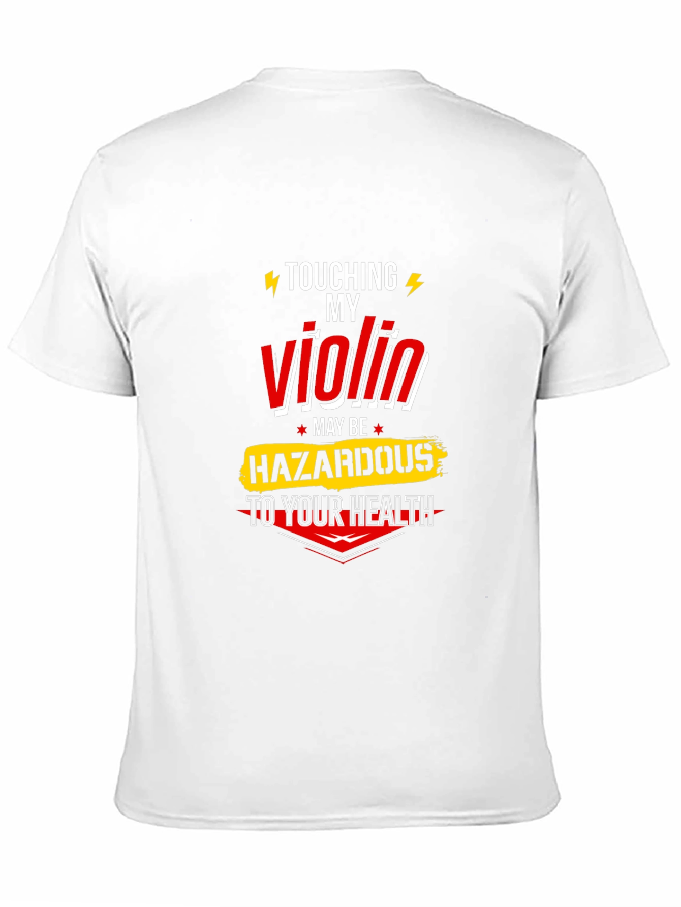 Touching My Violin - Funny Music T-Shirt