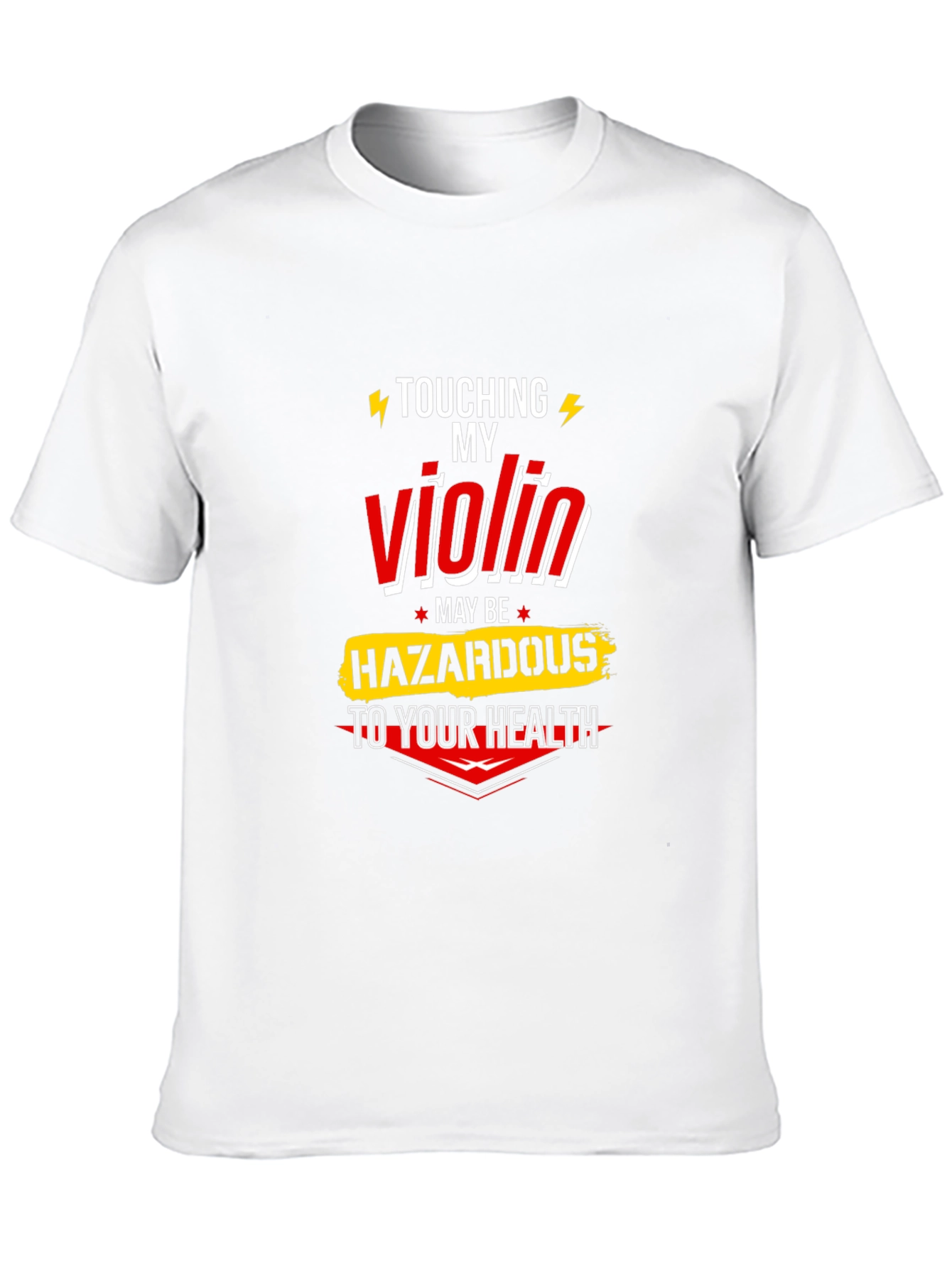 Touching My Violin - Funny Music T-Shirt