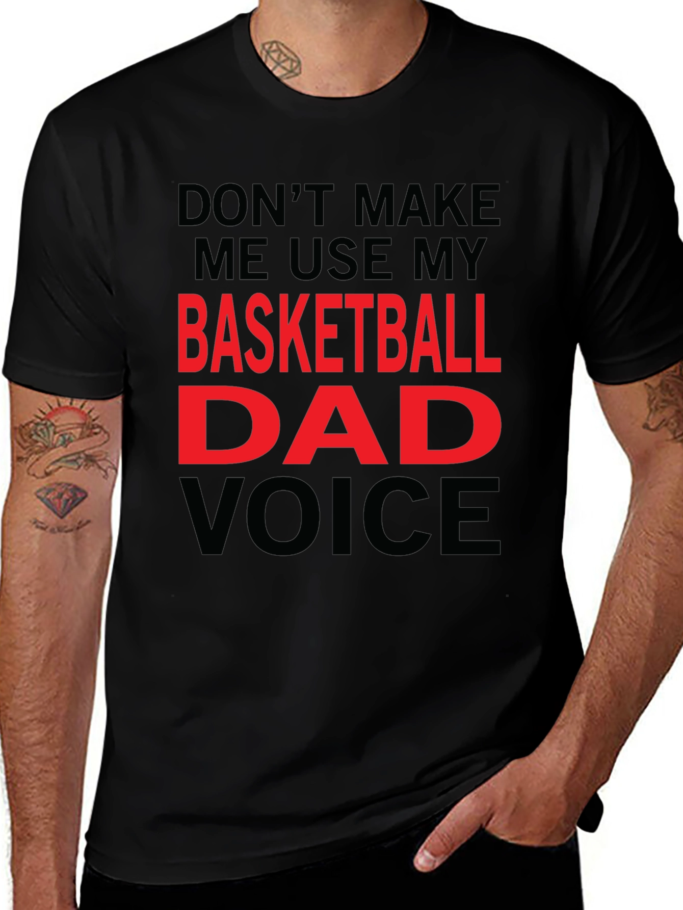 Basketball Dad Voice T-Shirt
