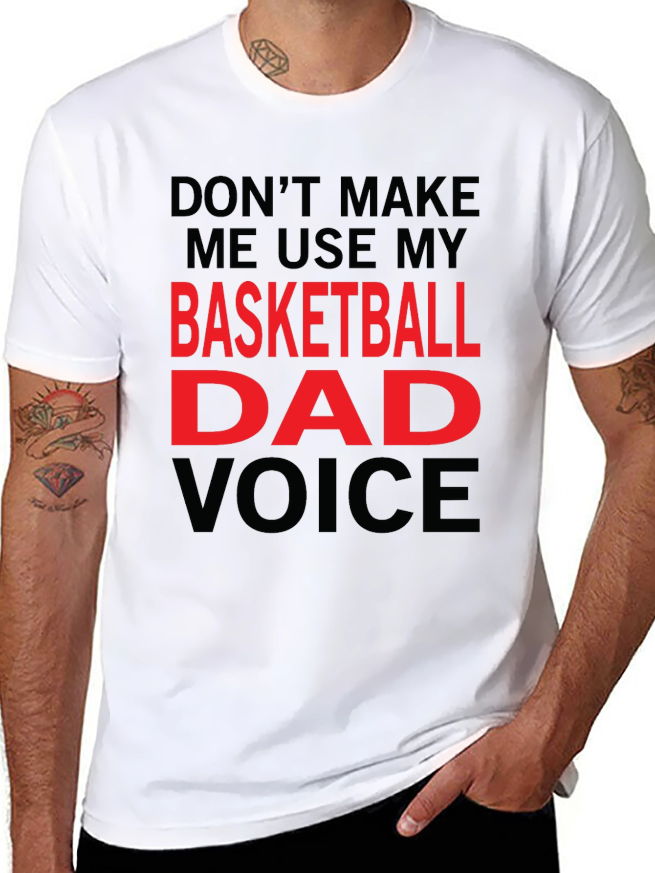 Basketball Dad Voice T-Shirt