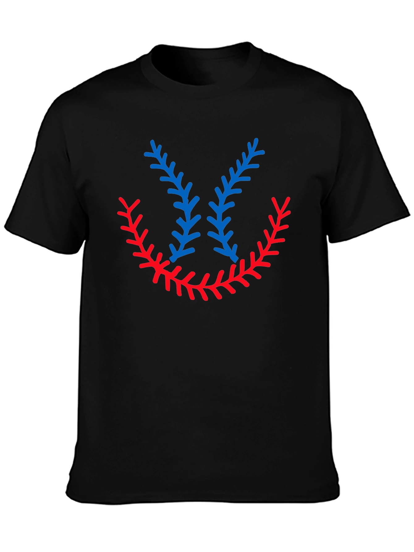 Baseball Stitching Graphic T-Shirt