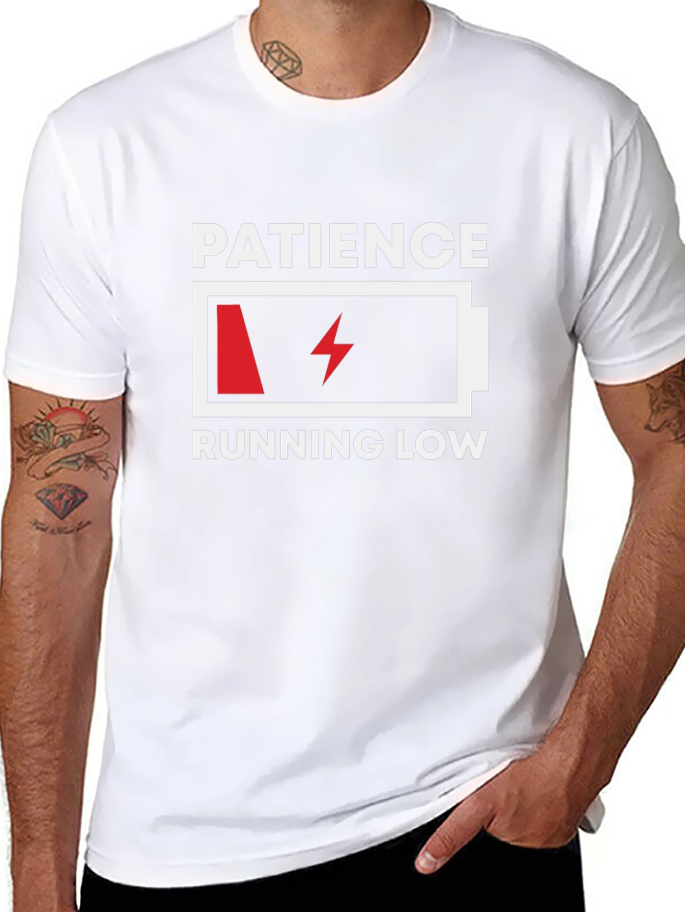 Patience Running Low Funny T-Shirt