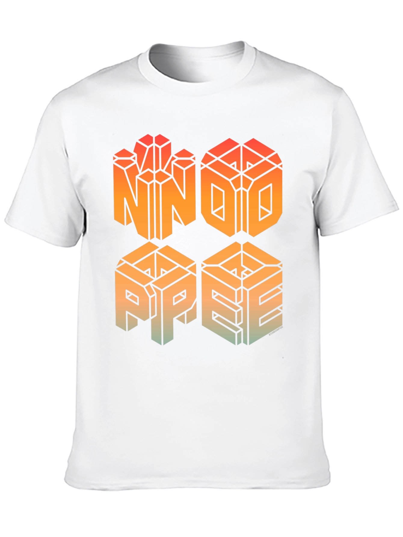 NNO PPEE Graphic T-Shirt - Geometric Design