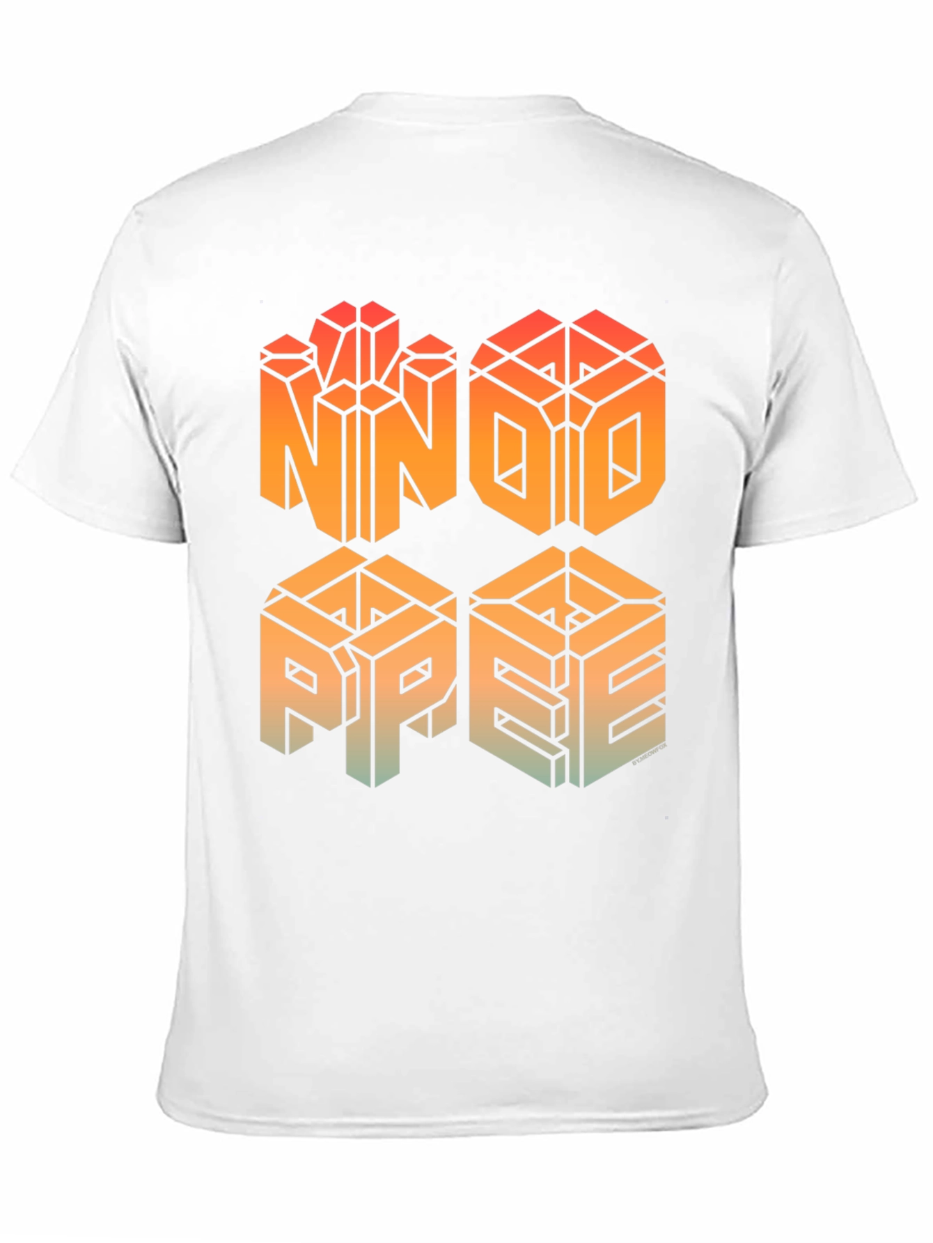 NNO PPEE Graphic T-Shirt - Geometric Design