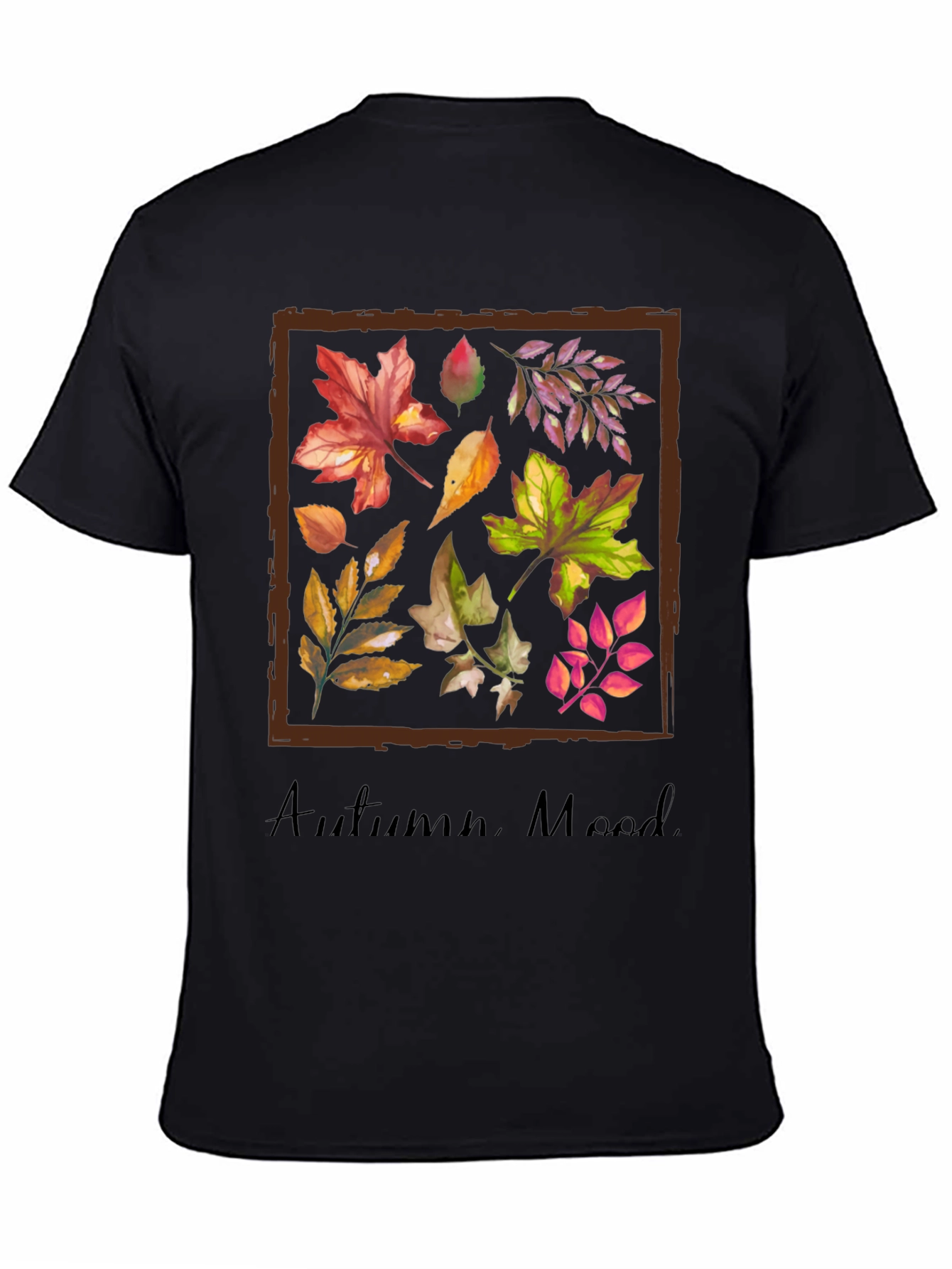 Autumn Mood T-Shirt - Fall Leaves Graphic Tee