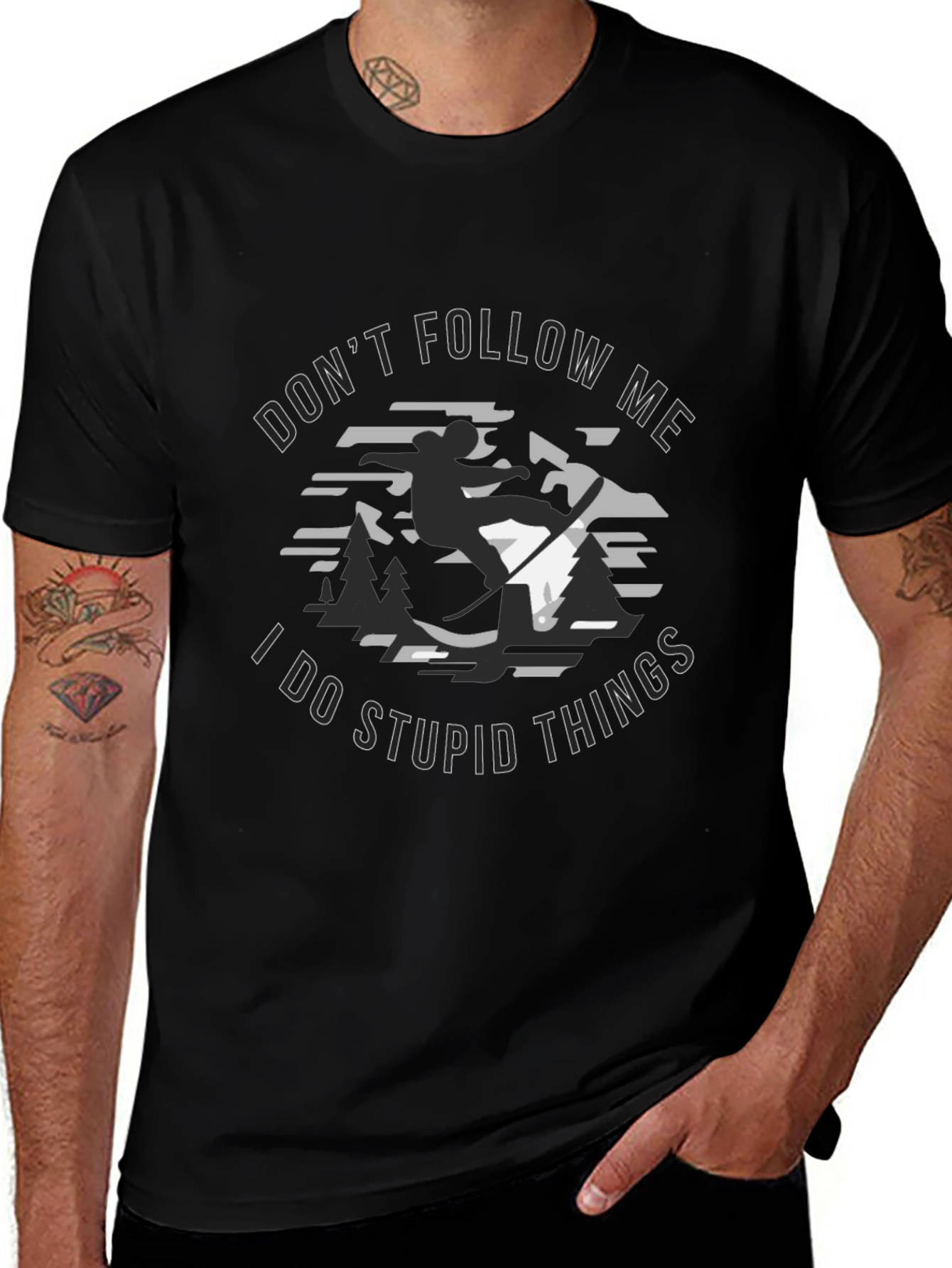 Dont Follow Me T-Shirt - Stupid Things Tee