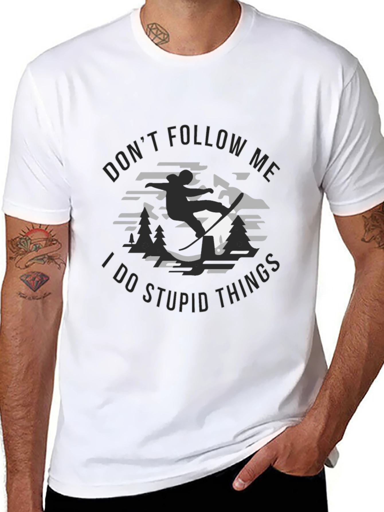 Dont Follow Me T-Shirt - Stupid Things Tee