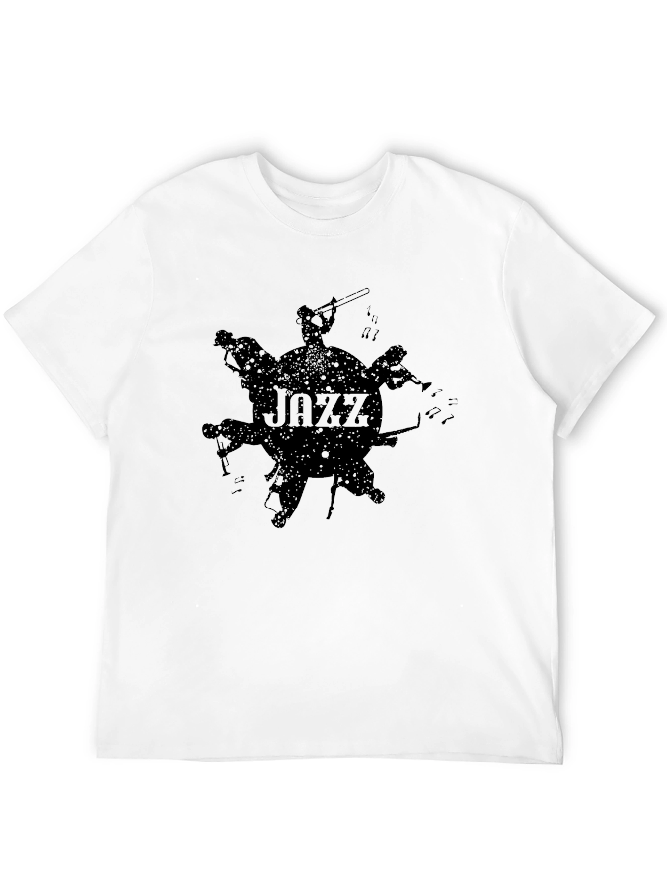 Jazz Band Graphic Print T-Shirt