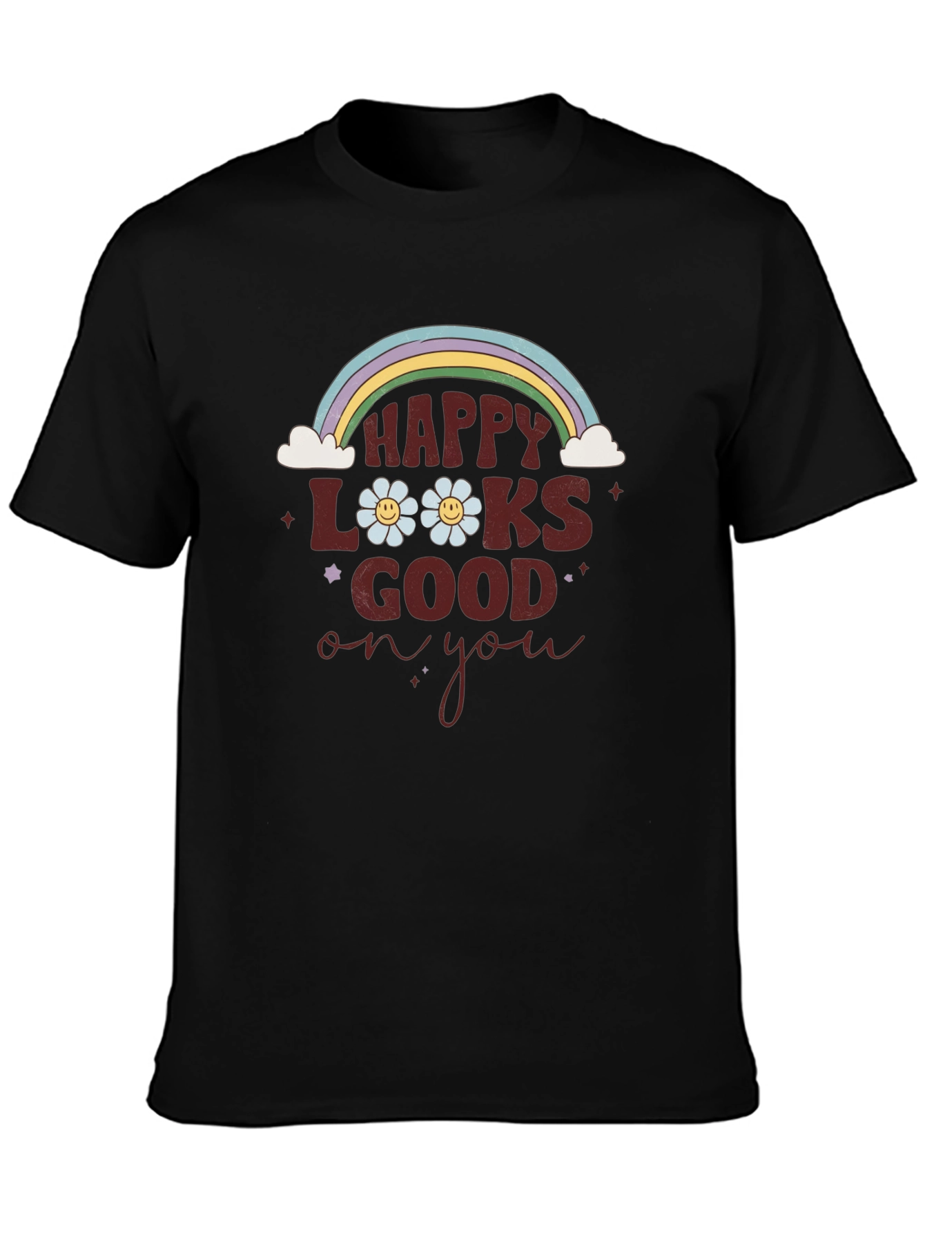 Happy Looks Good On You Graphic Tee