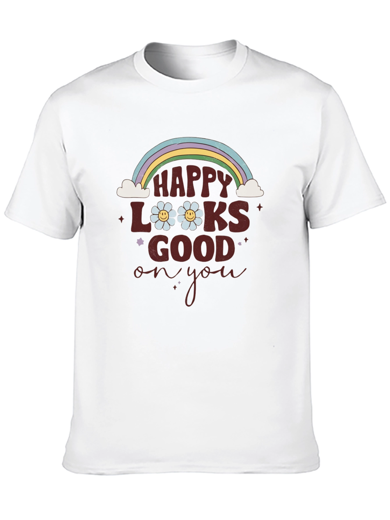 Happy Looks Good On You Graphic Tee