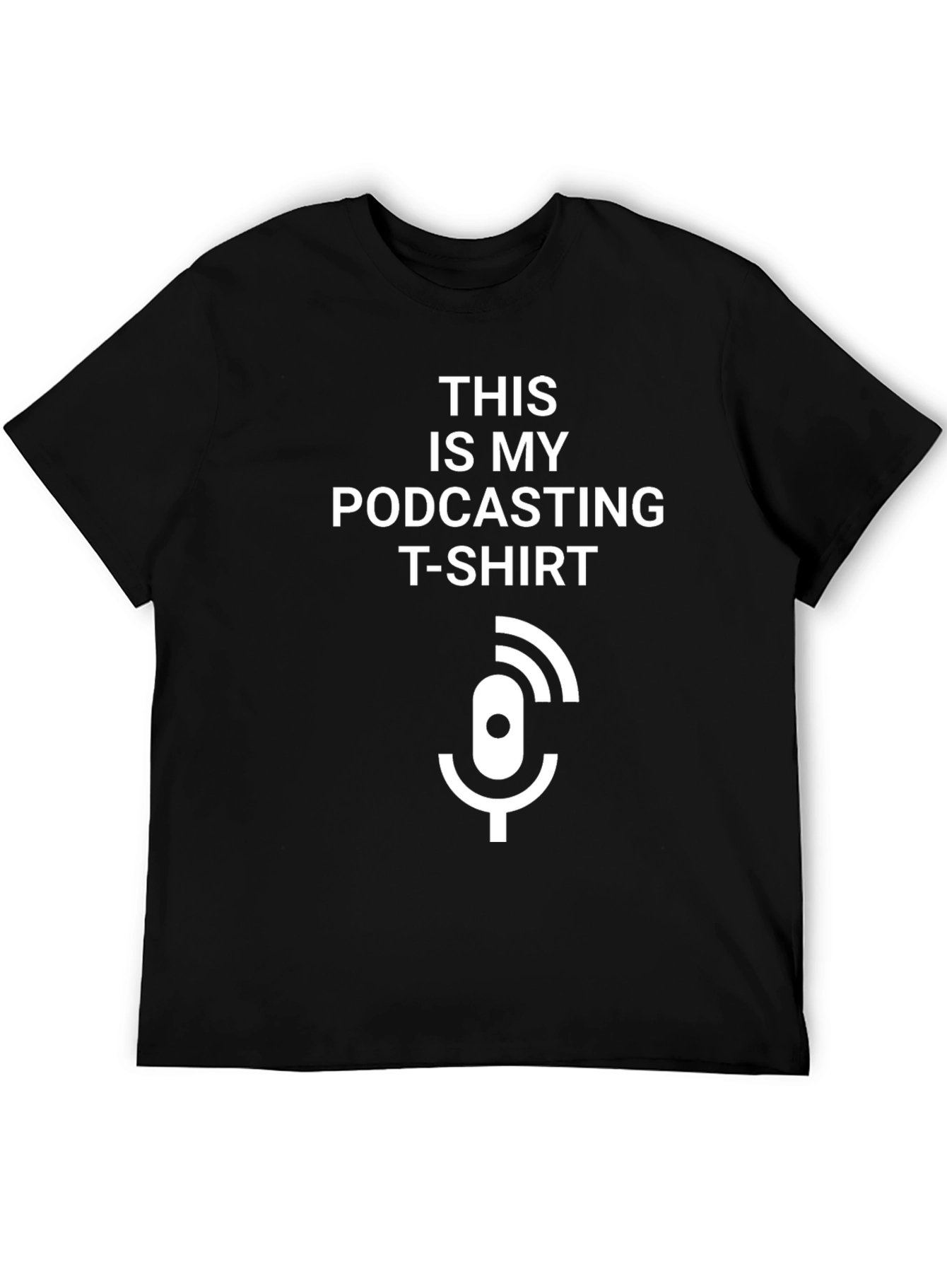 This Is My Podcasting T-Shirt Funny Podcast Shirt