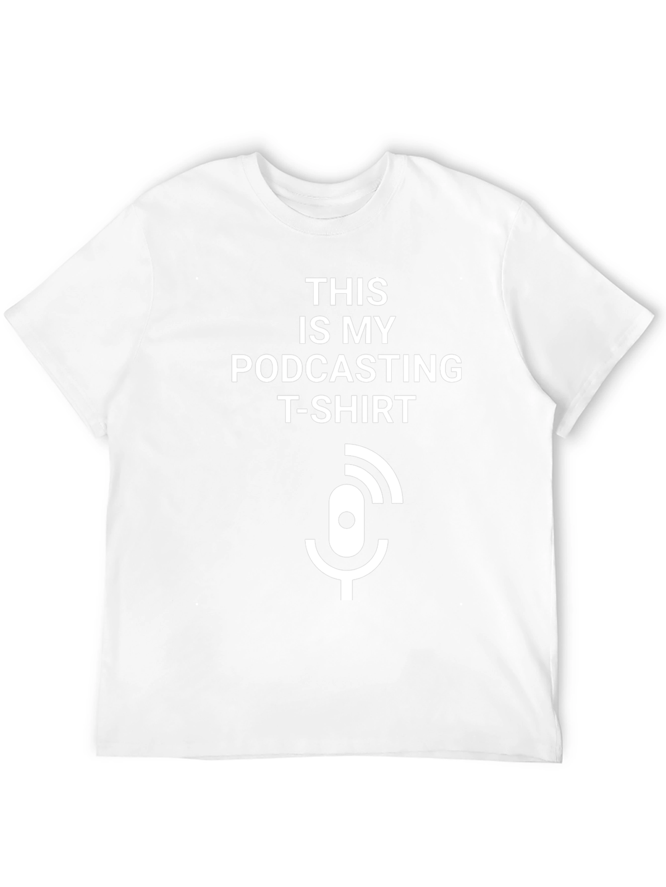 This Is My Podcasting T-Shirt Funny Podcast Shirt
