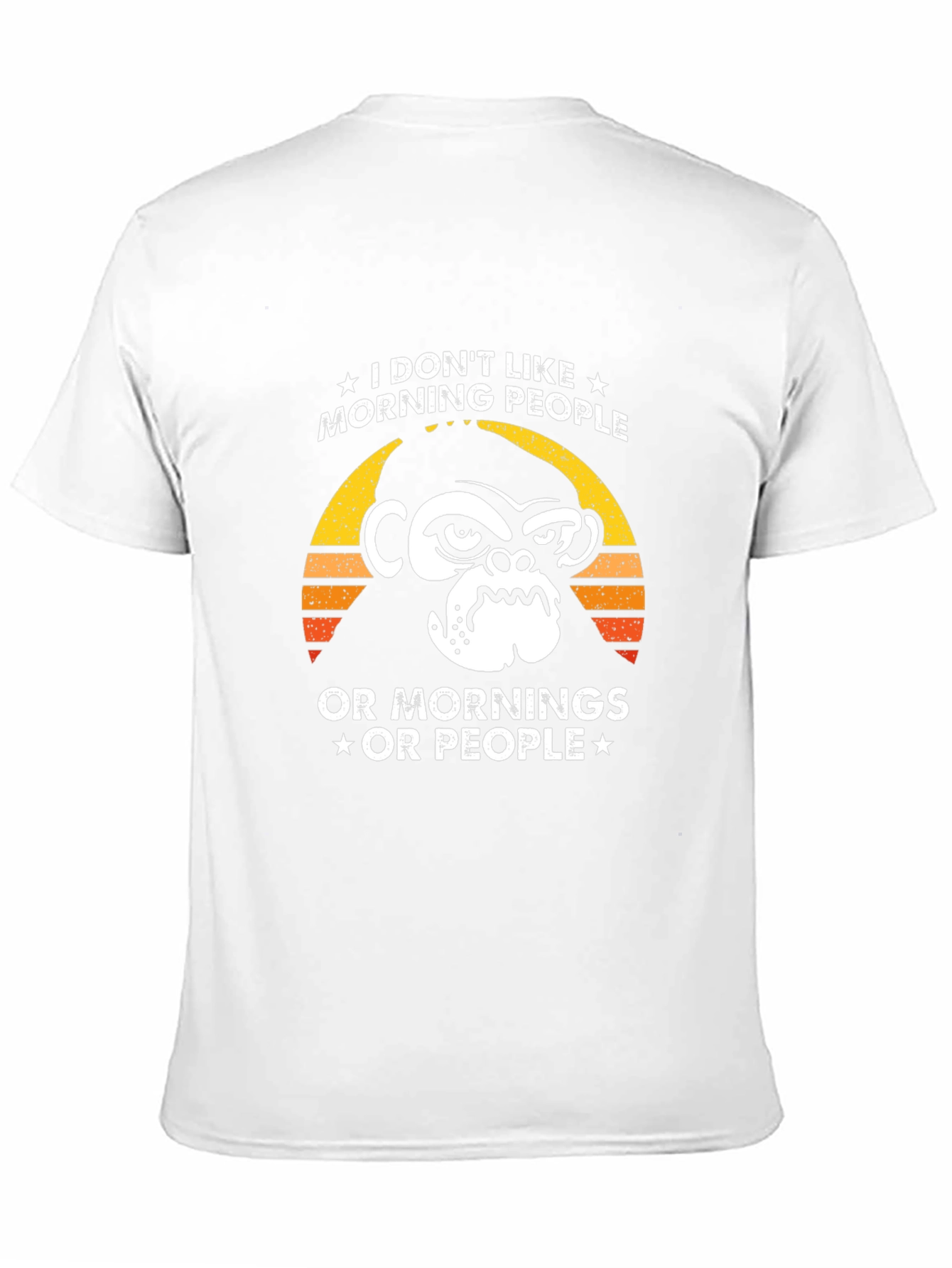 I Dont Like Morning People Graphic Tee