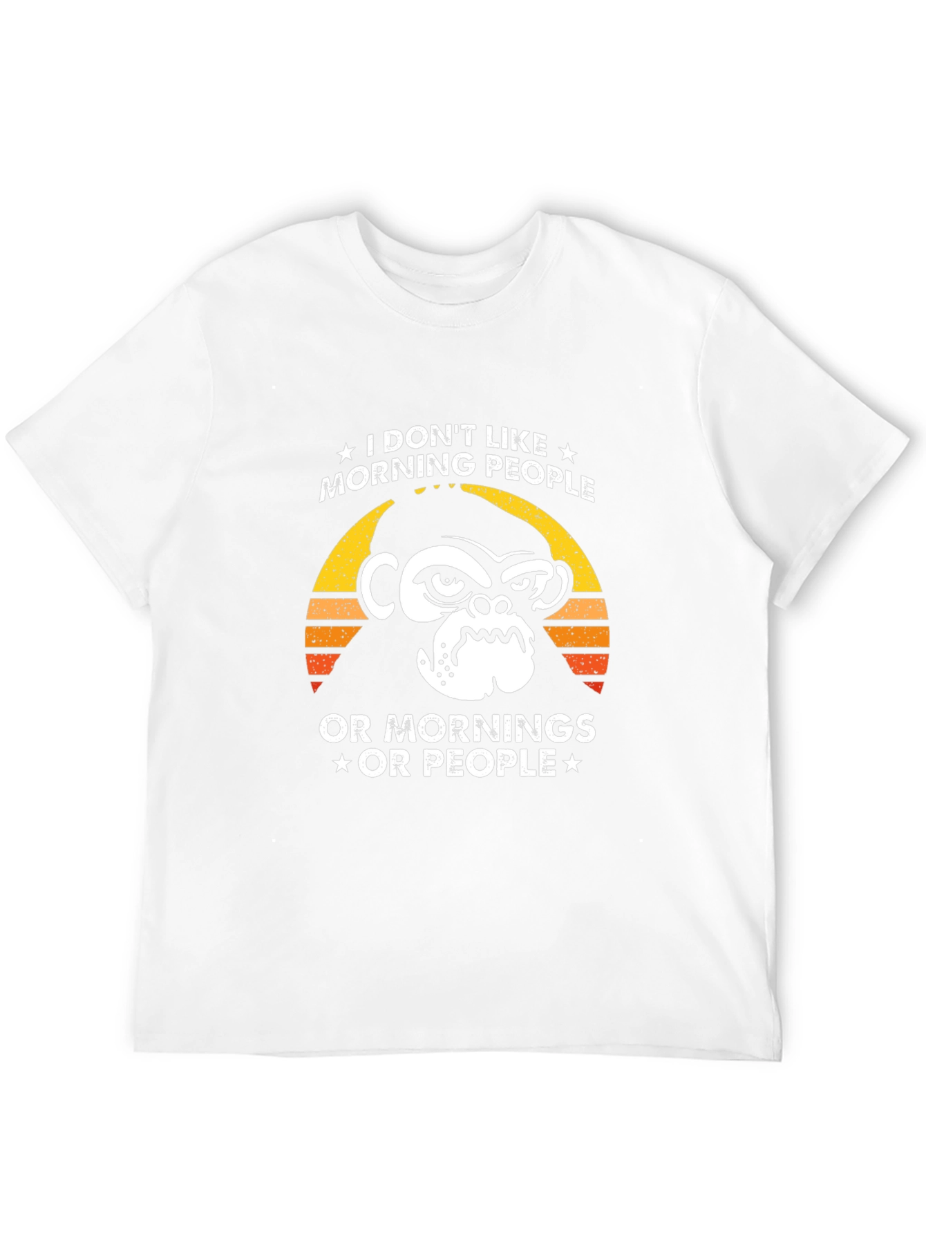 I Dont Like Morning People Graphic Tee