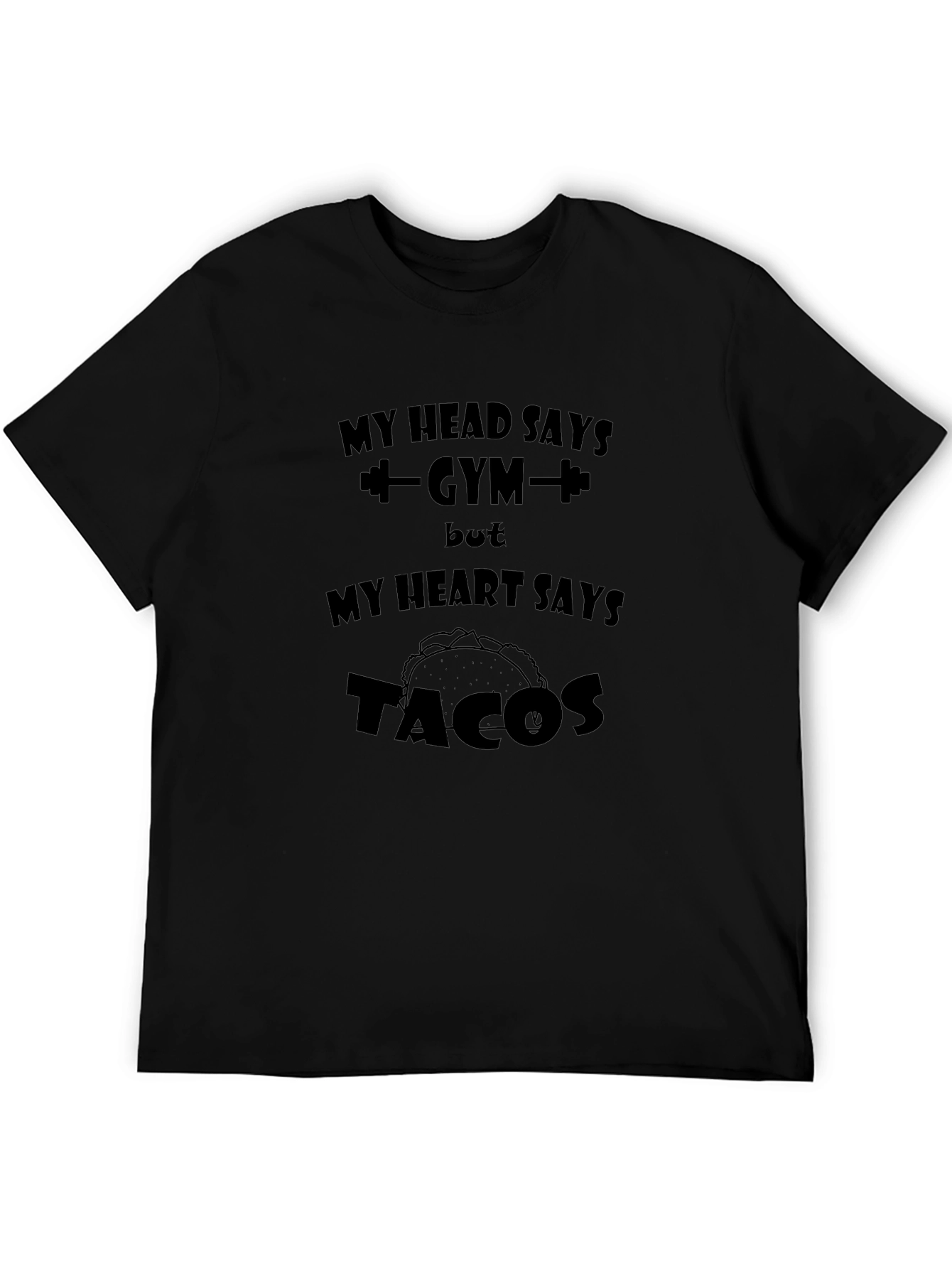 Gym vs. Tacos Graphic Tee