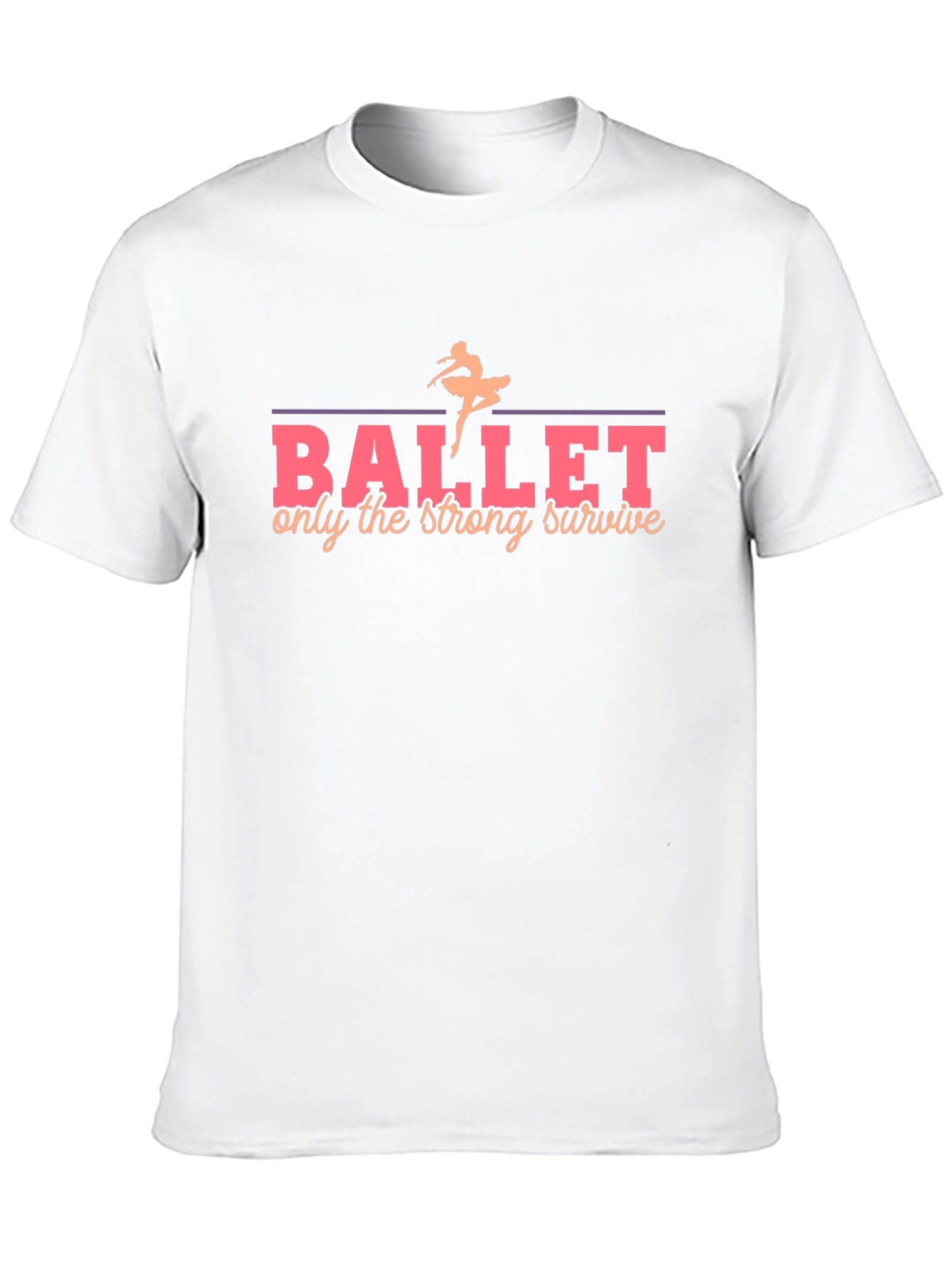 Ballet Strong Survive Black T-Shirt